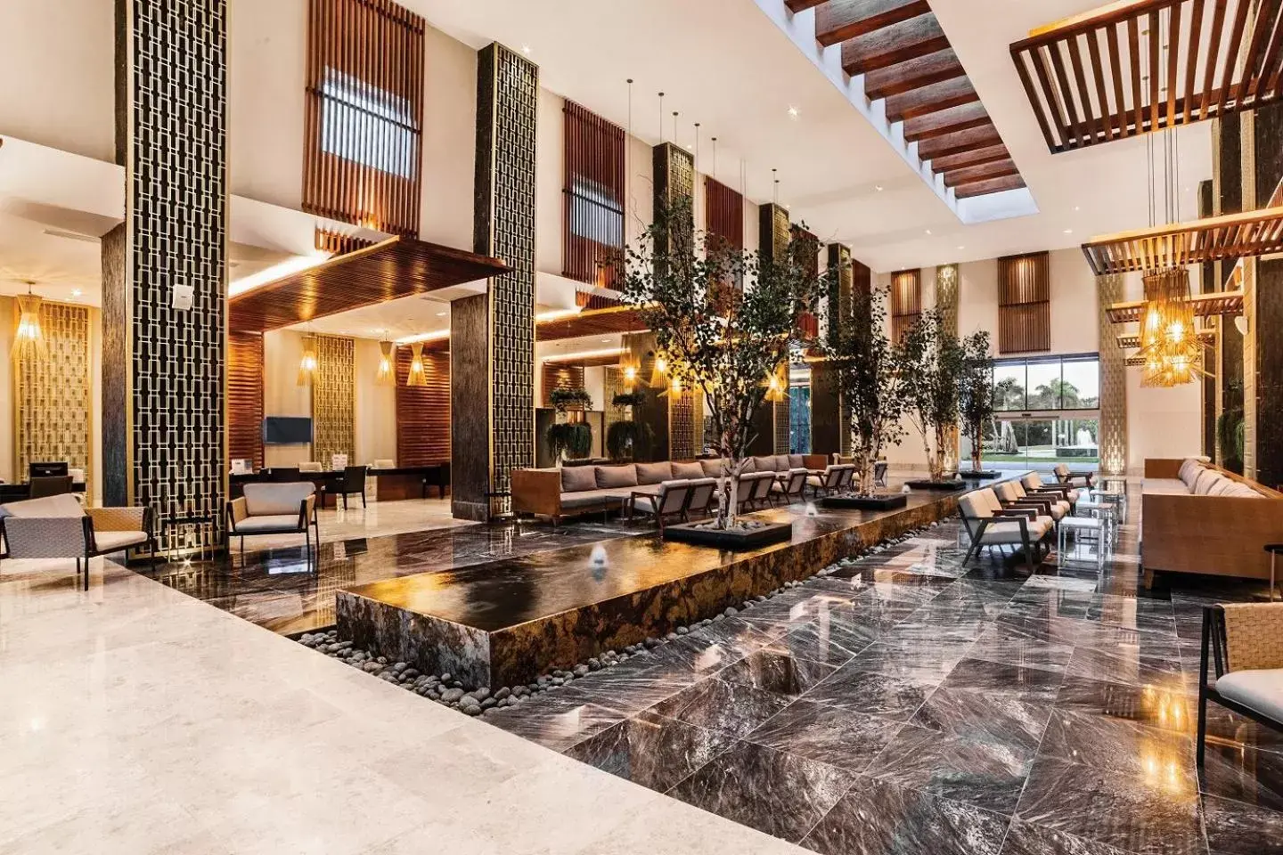 Lobby or reception in Secrets Royal Beach Punta Cana - Adults Only - All Inclusive Lobby or reception in Secrets Royal Beach Punta Cana - Adults Only - All Inclusive