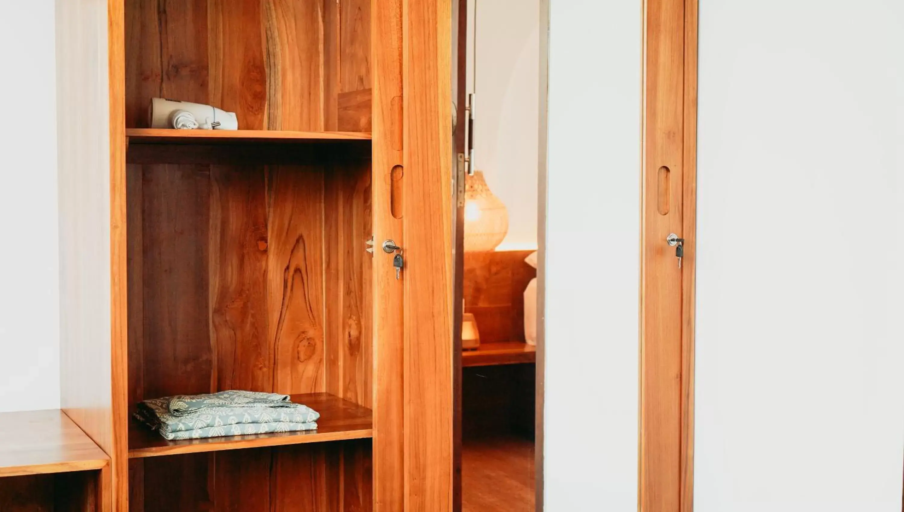 wardrobe in Om Ham Retreat and Resort