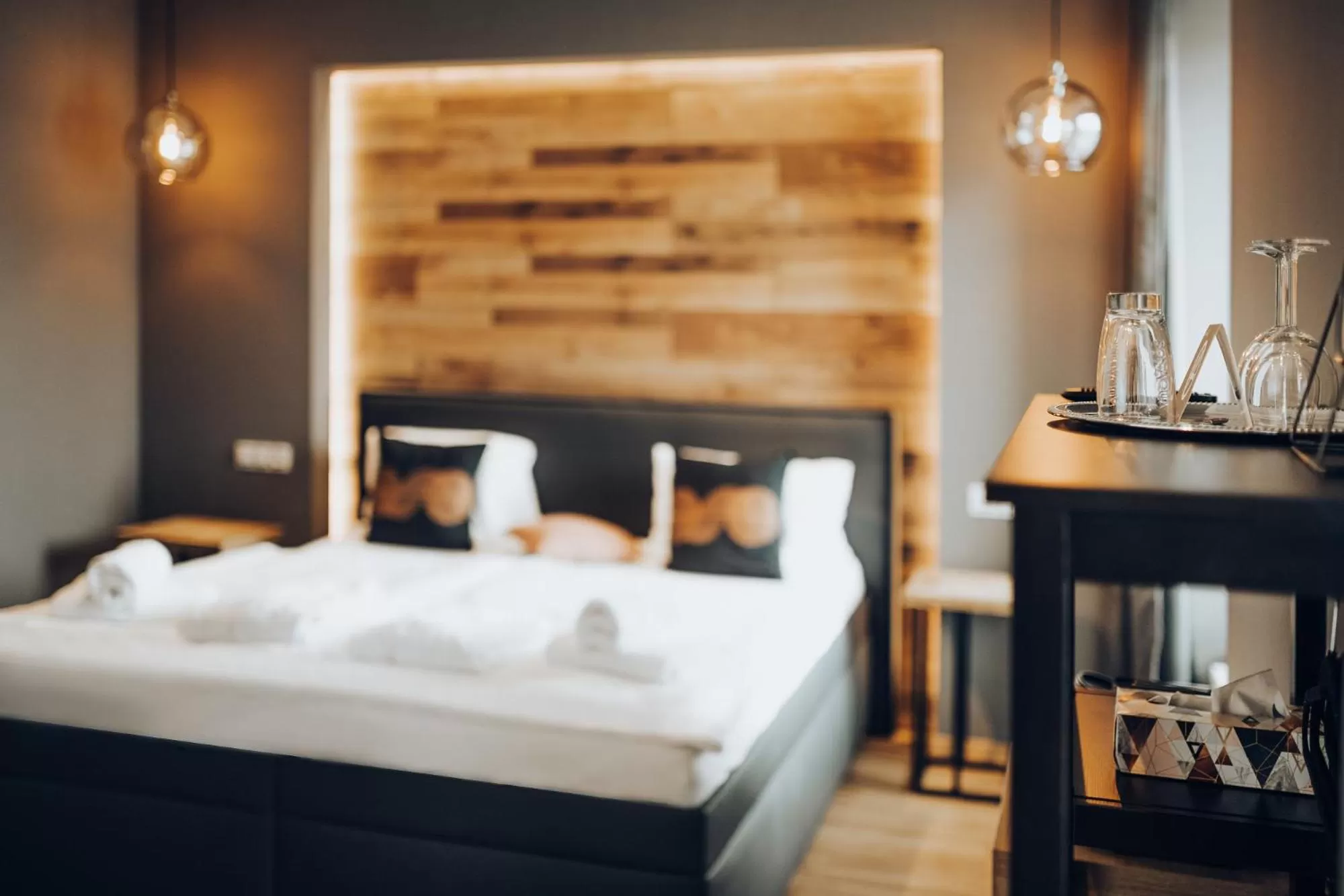 Bedroom, Bed in Wine & Wellness hotel Besední dům