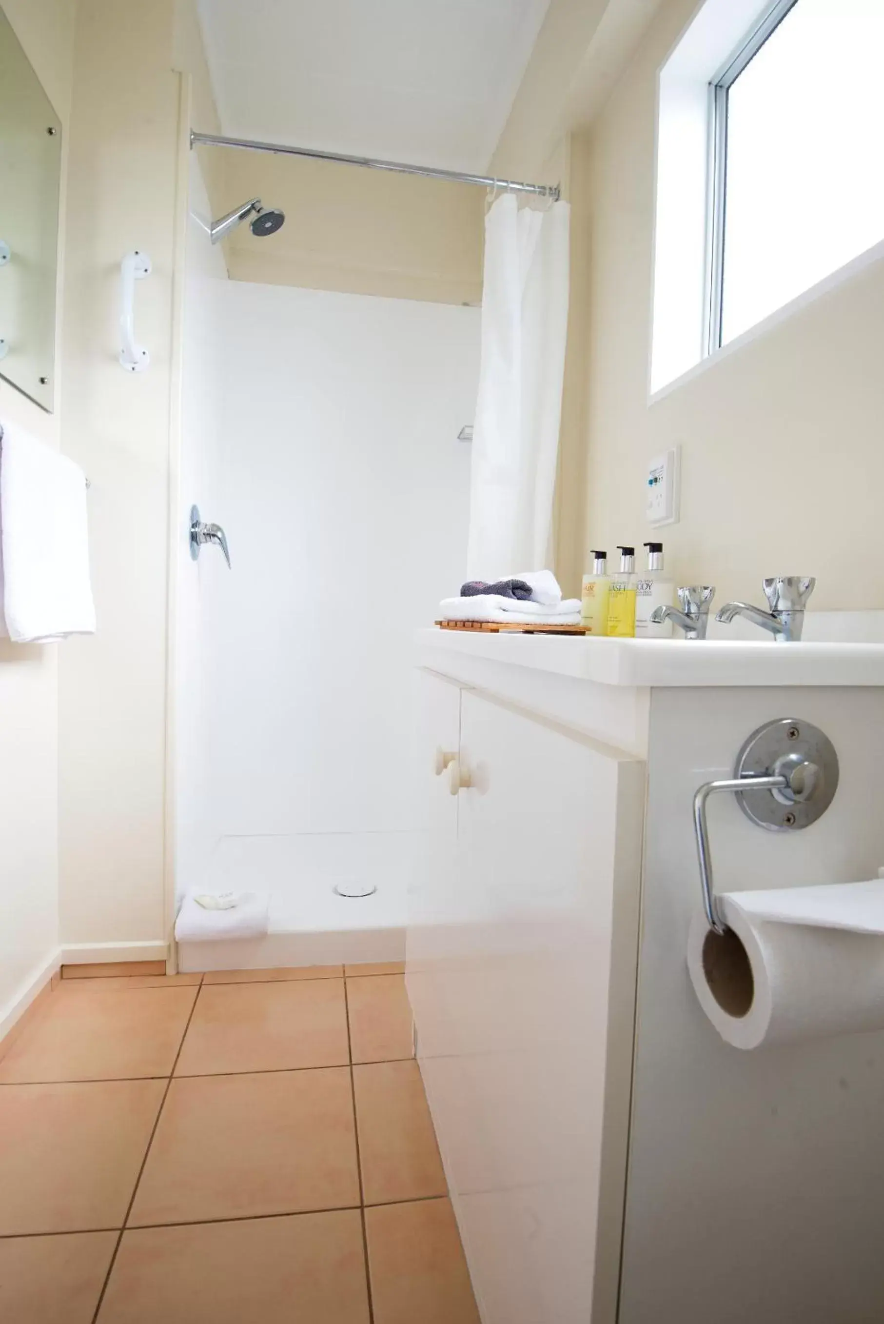 Shower, Bathroom in Kapiti Gateway Motel