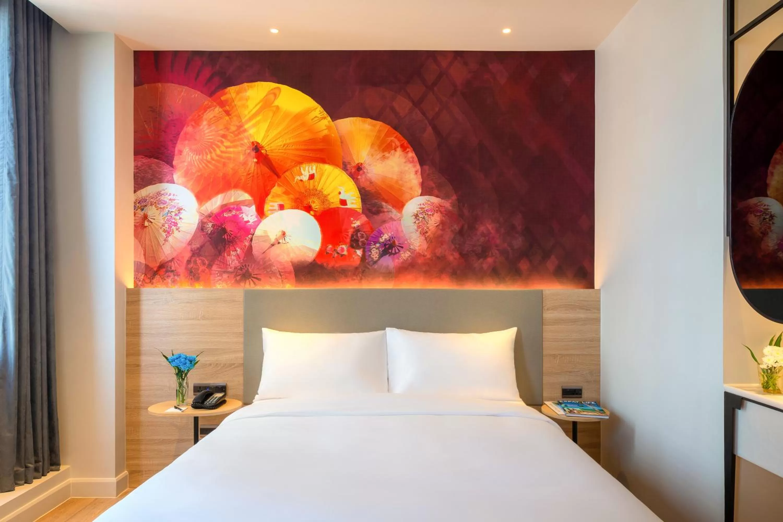 Bedroom, Bed in ibis Styles Bangkok Ratchada