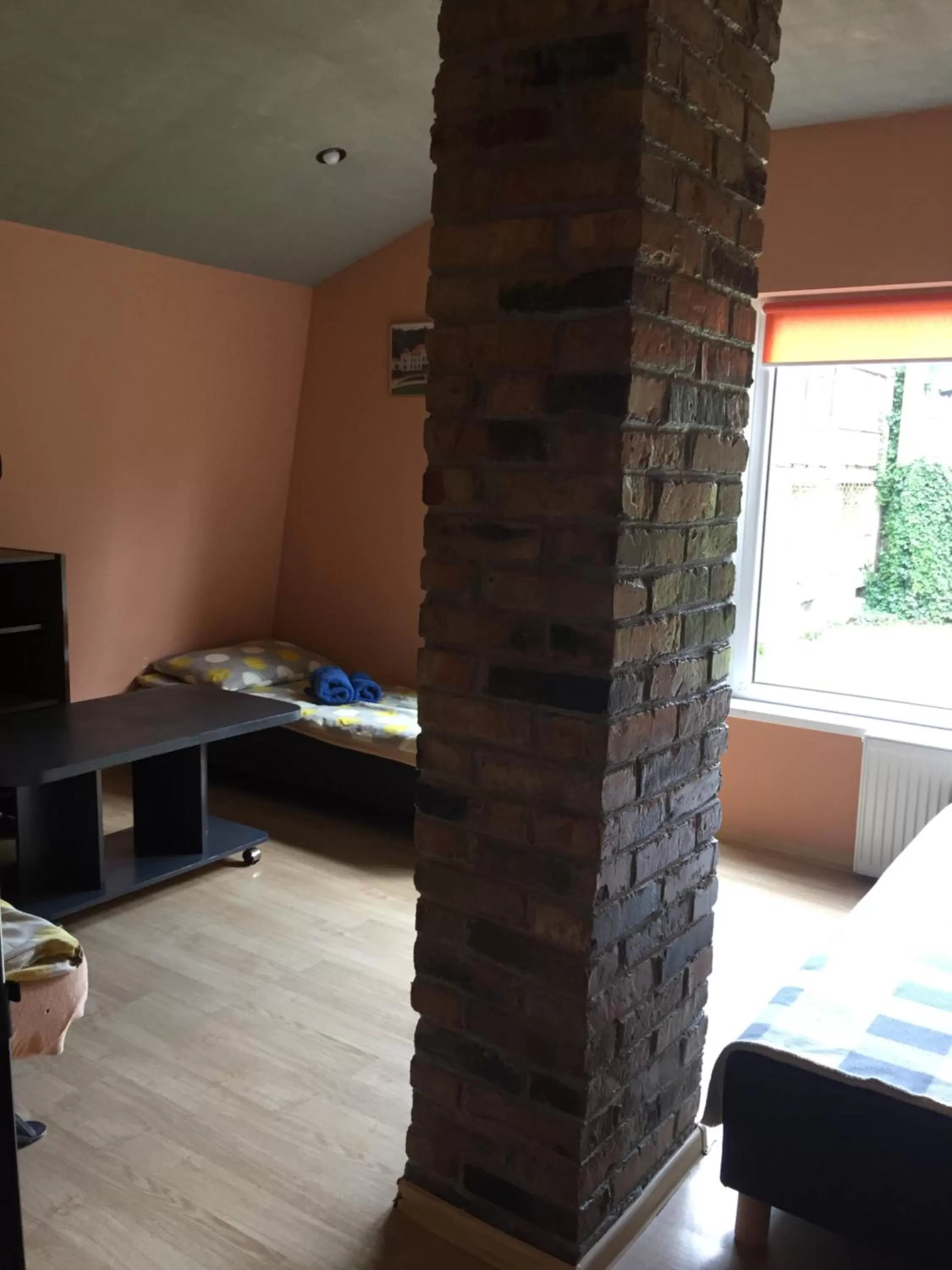 Living room, Bed in Nakvynė Rokiškyje