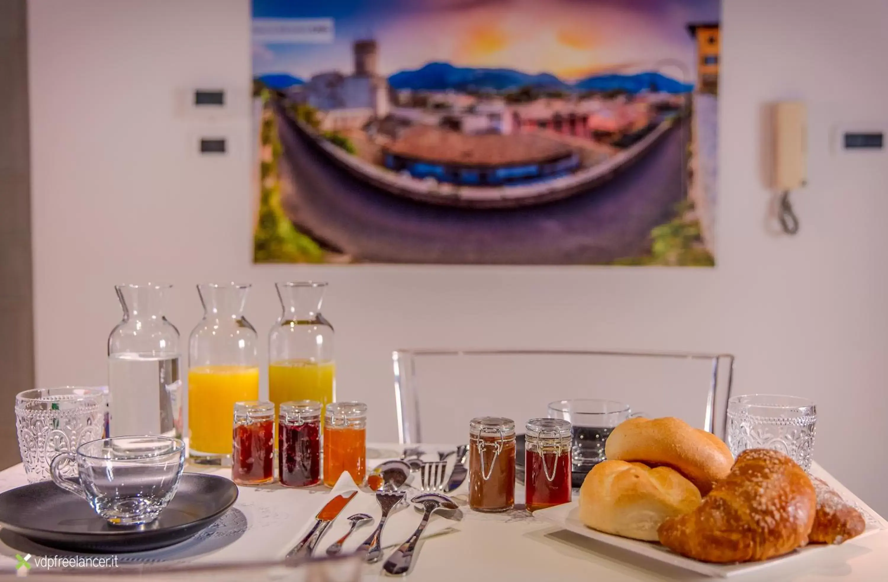 Buffet breakfast in B&B Gli Scorci di Trento