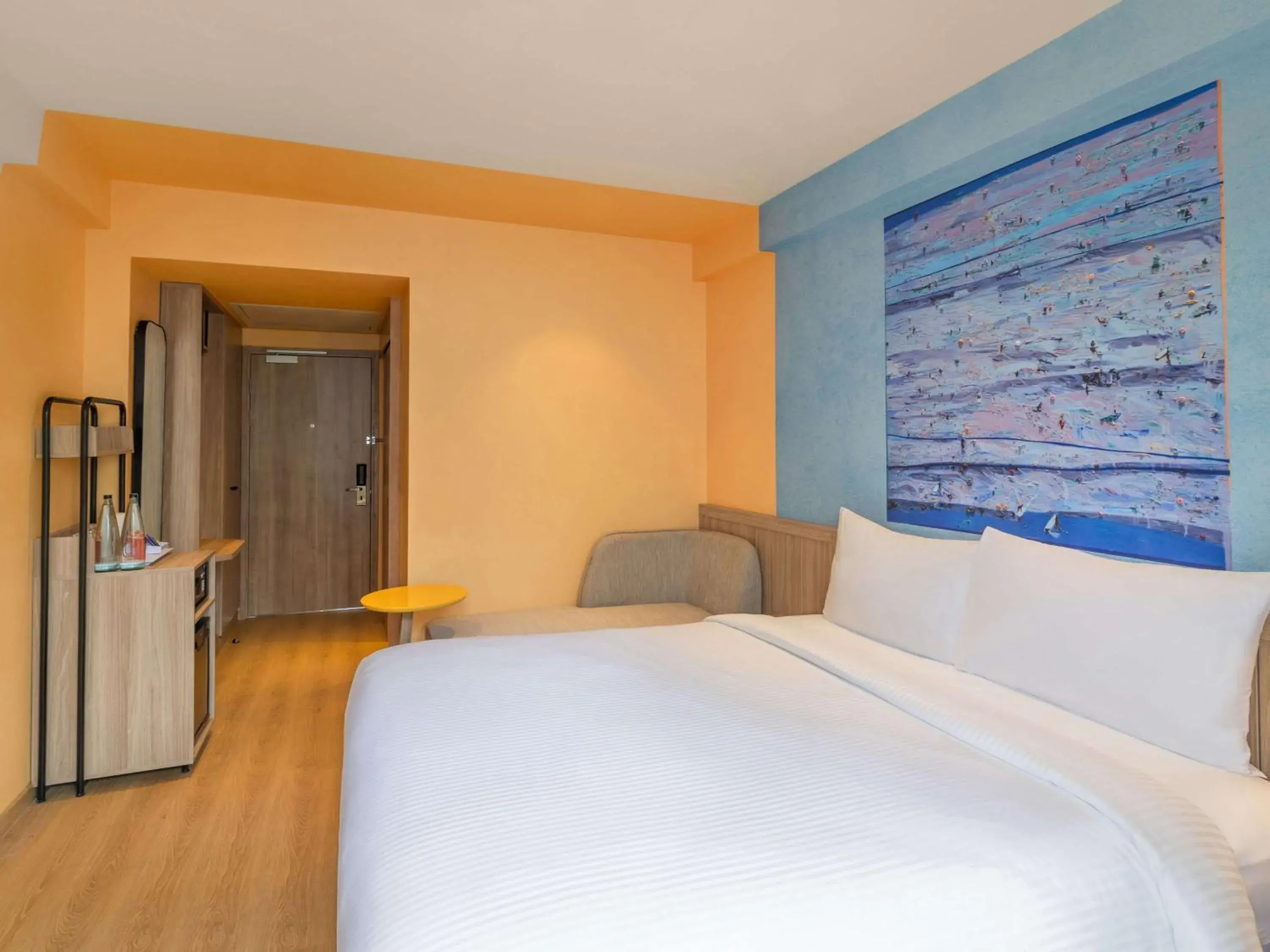 Bedroom, Bed in ibis Styles Goa Vagator - An Accor Brand Bedroom, Bed in ibis Styles Goa Vagator - An Accor Brand