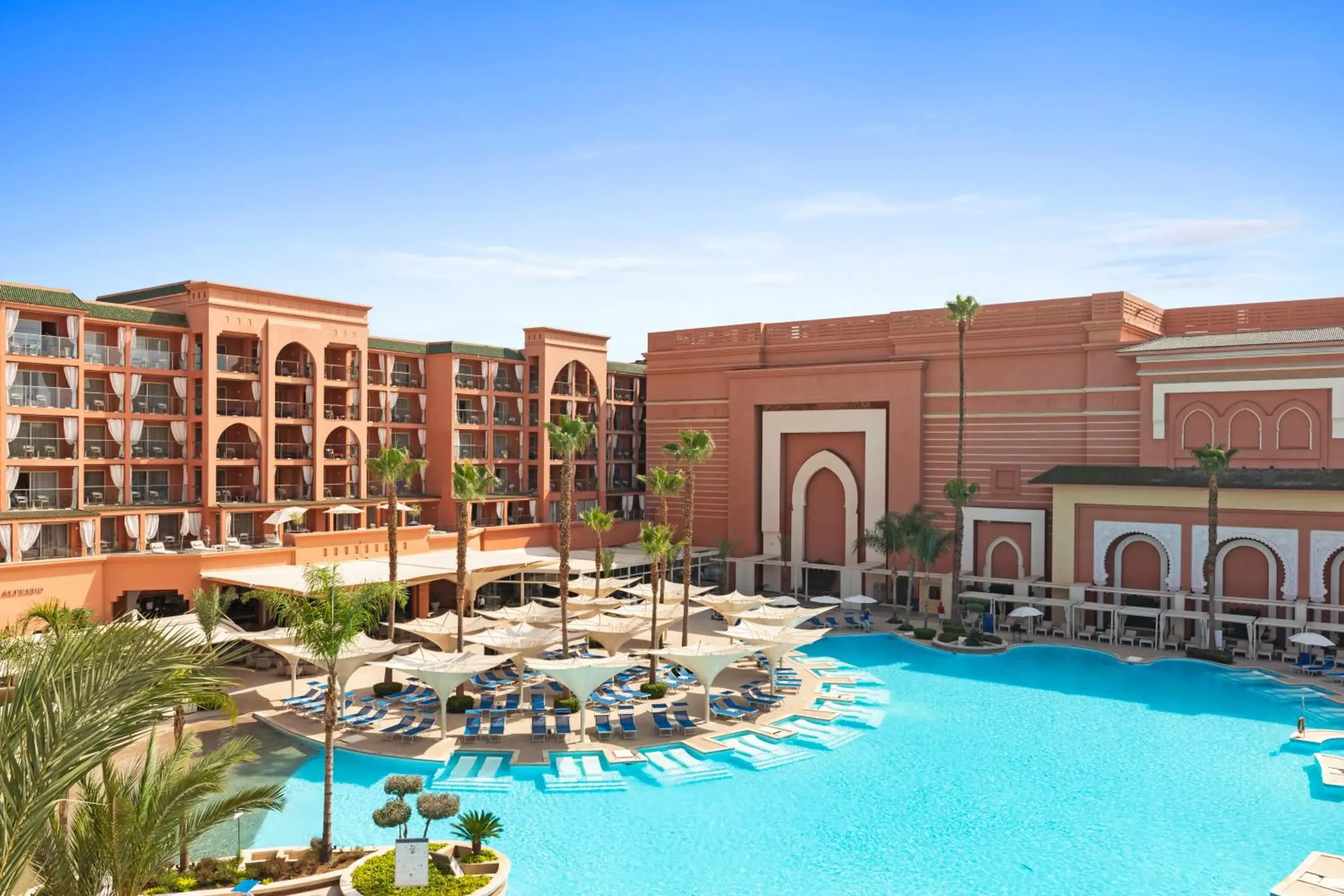 Swimming Pool in Savoy Le Grand Hotel Marrakech