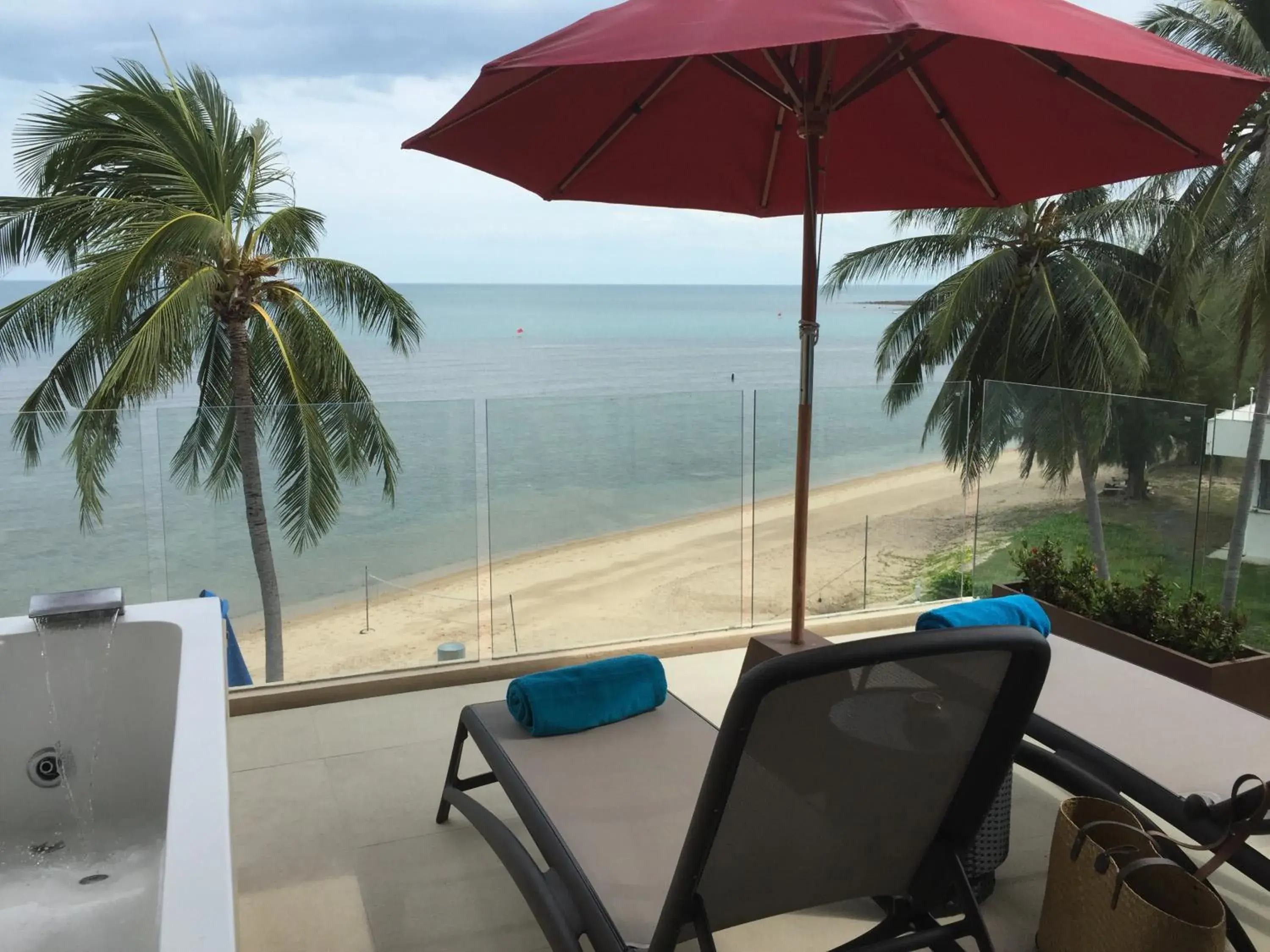 Beach in Royal Beach Boutique Resort & Spa Koh Samui - SHA Extra Plus