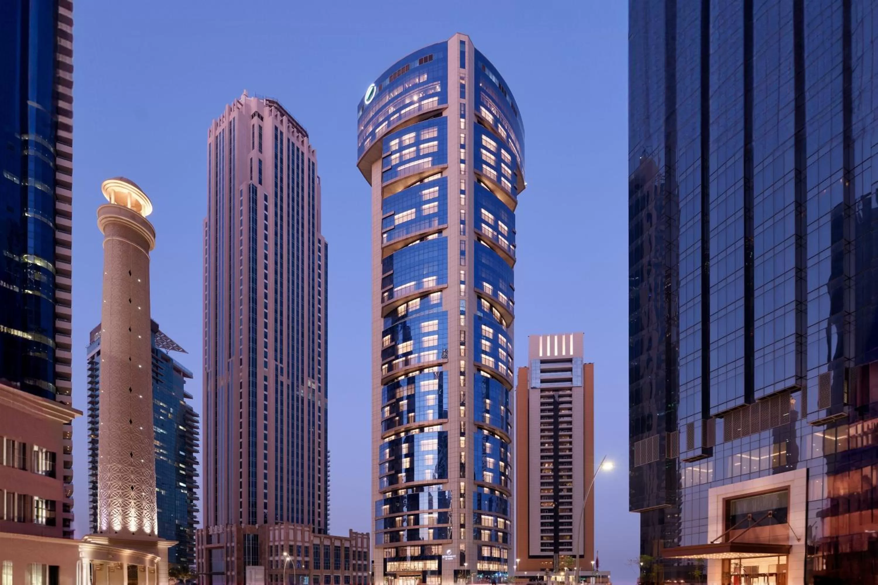 Property building in Element by Westin West Bay Doha