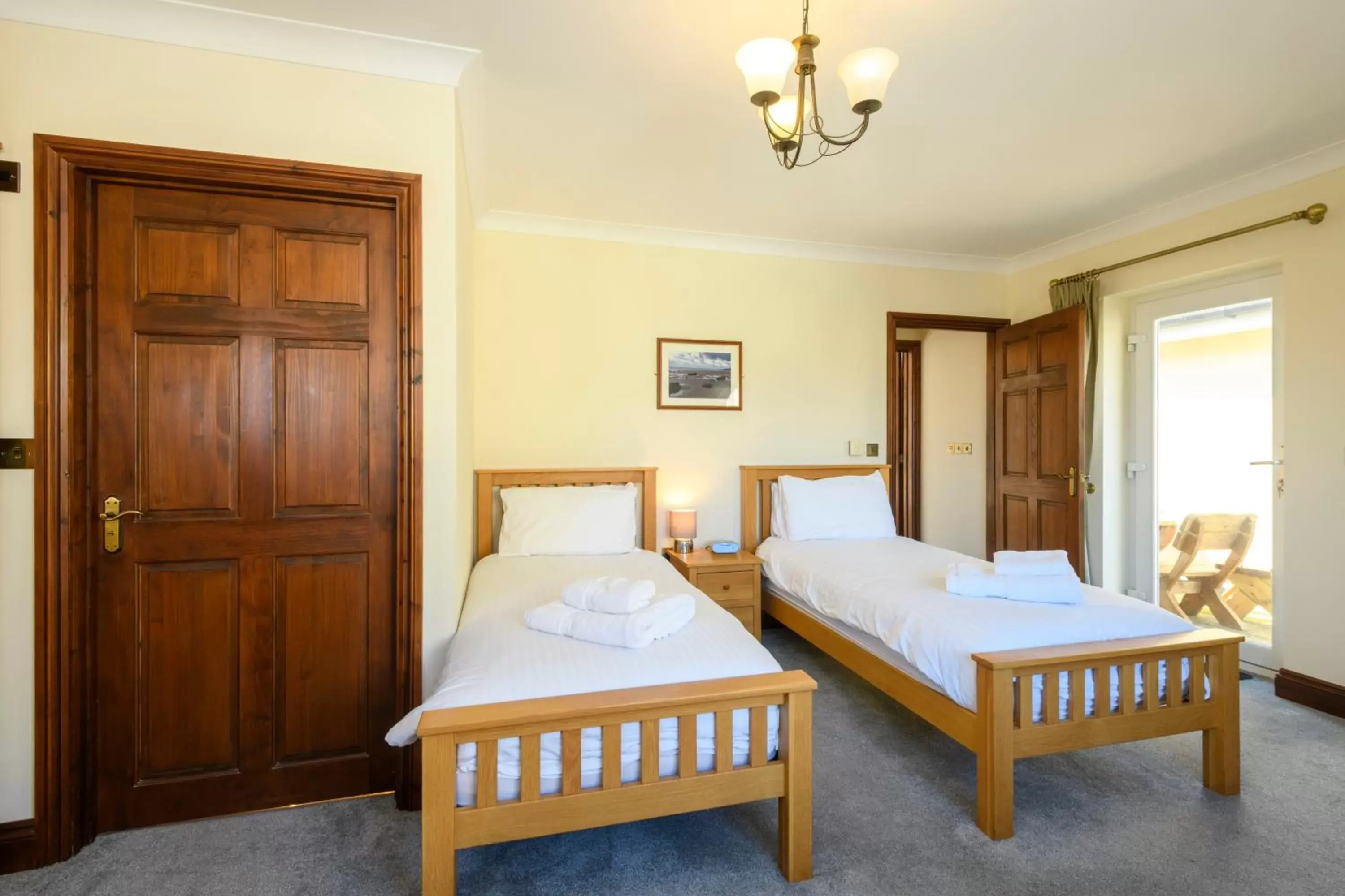 Bed in Porth Veor Manor Villas & Apartments