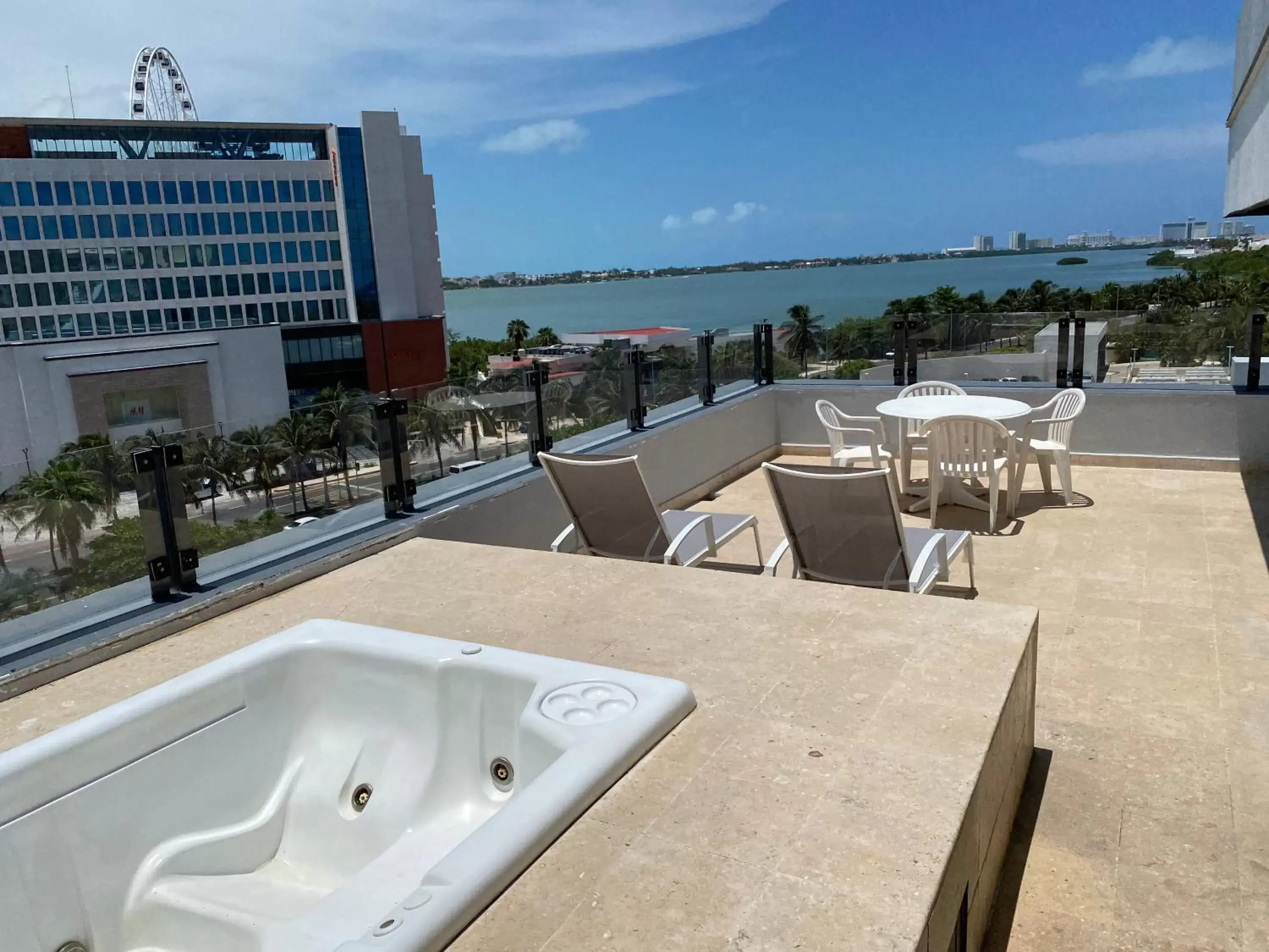 Balcony/Terrace in Condos inside an Ocean Front Hotel Resort