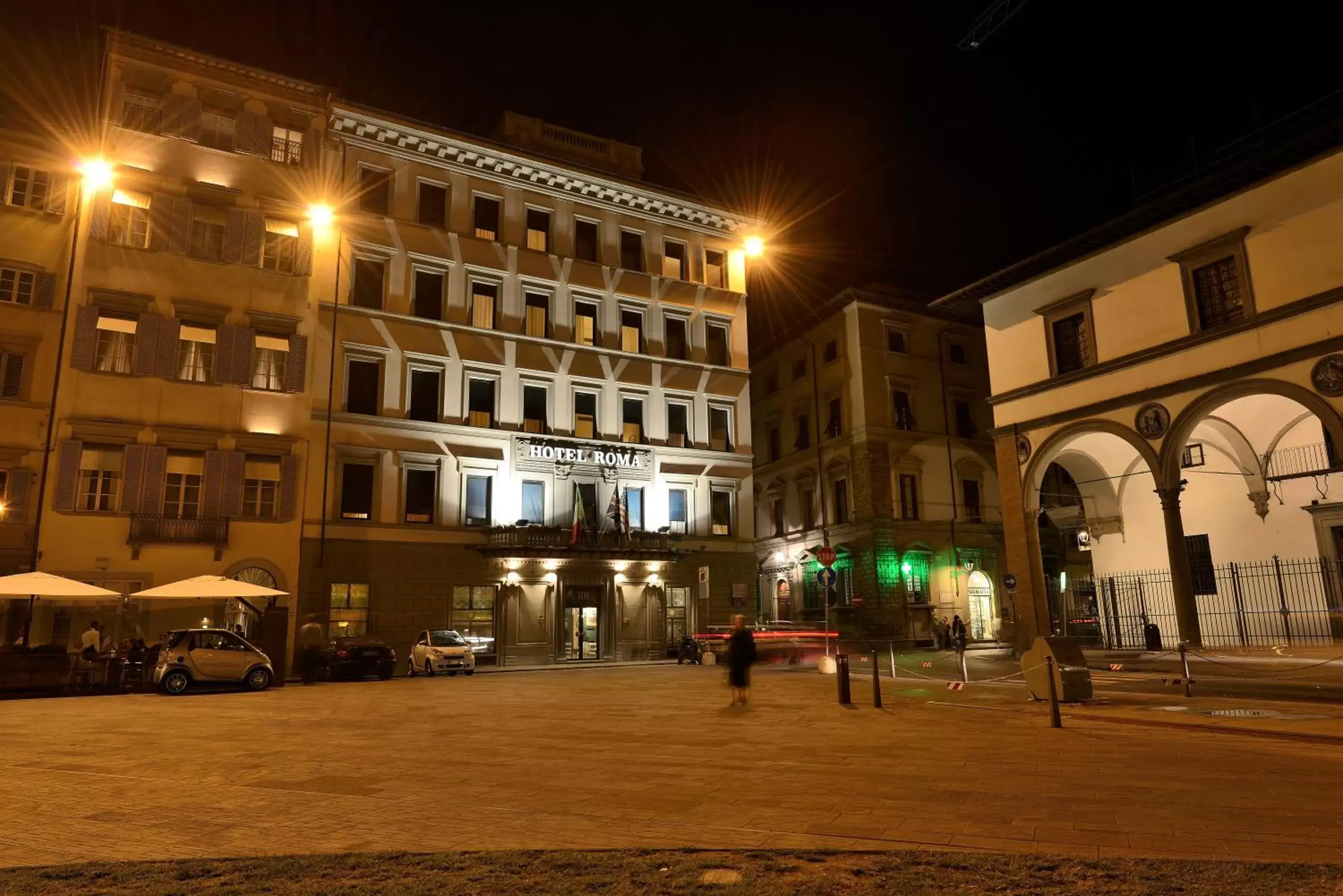Facade/entrance, Property Building in Hotel Roma