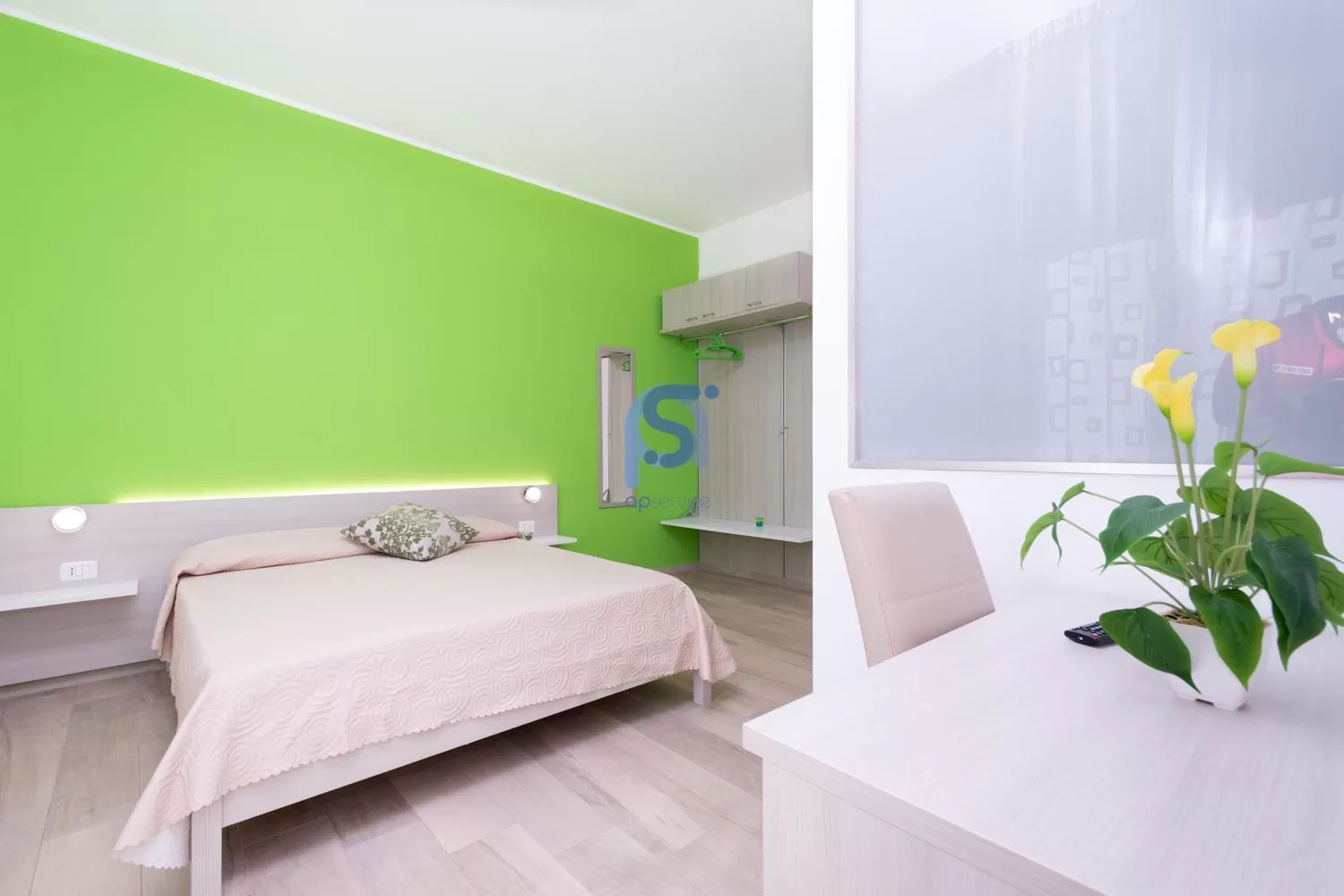 Bedroom, Bed in B&B Panorama - Self Check in