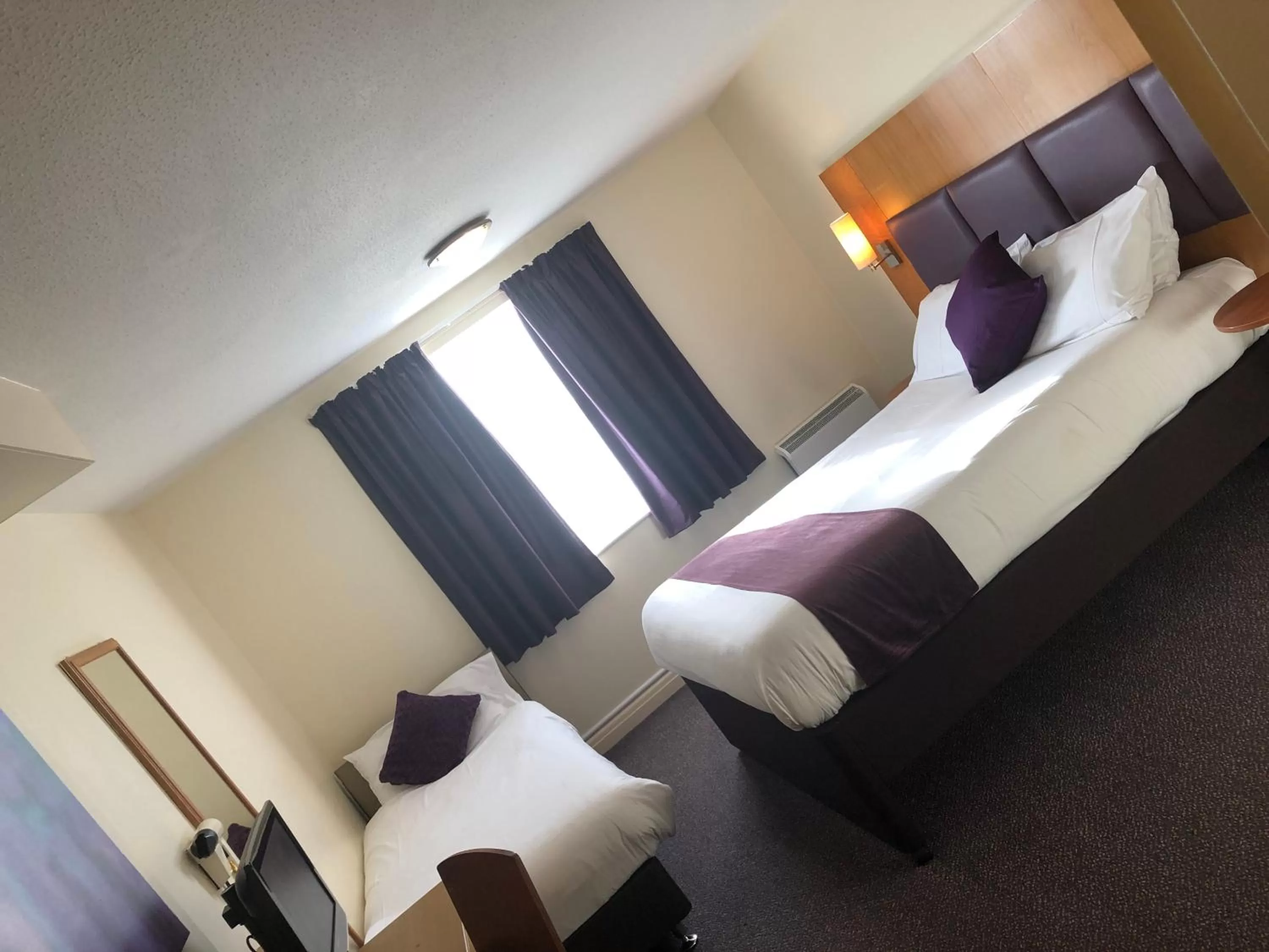 Bed in Purple Roomz Preston South