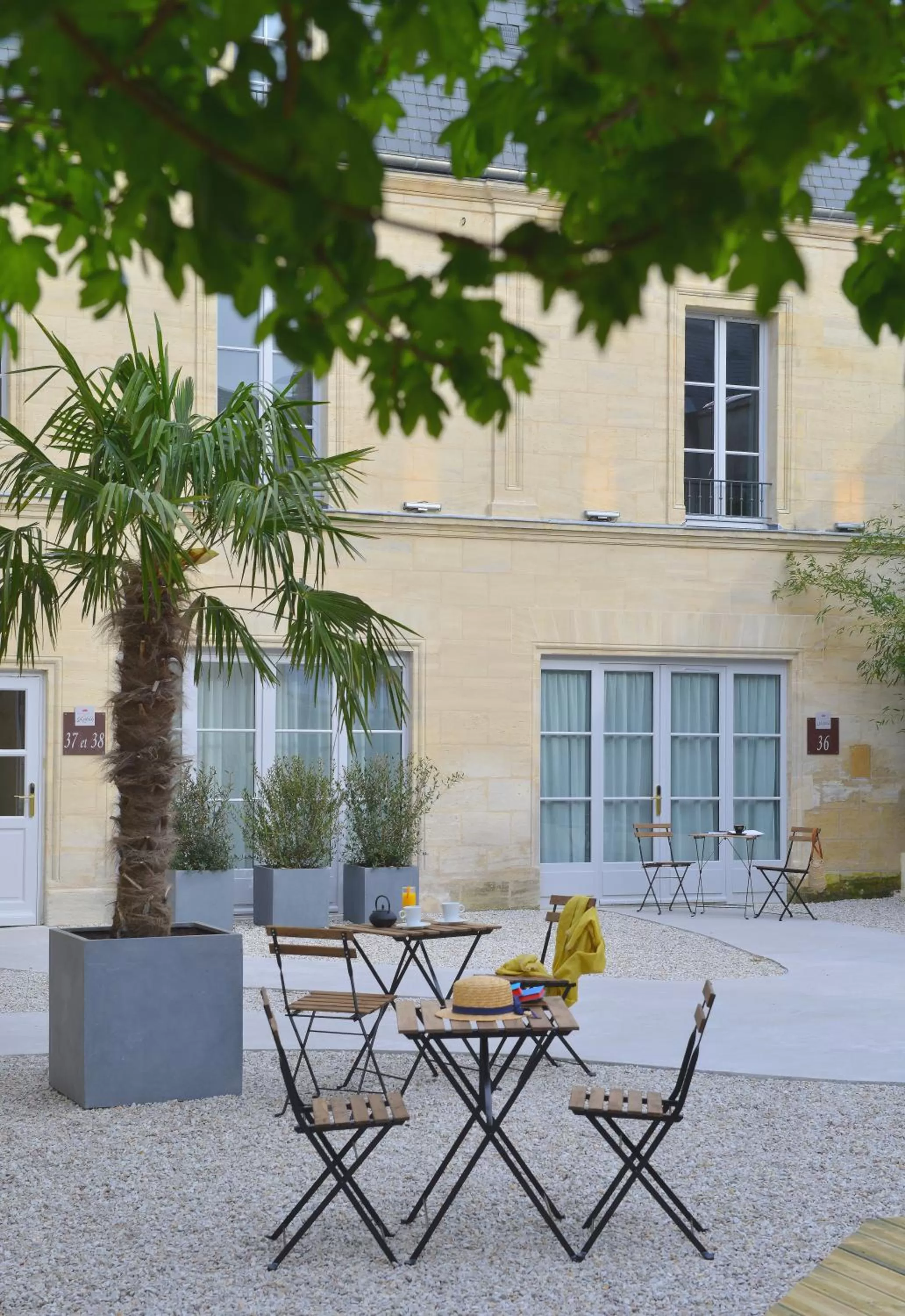 Patio, Property Building in La Maison de Mathilde