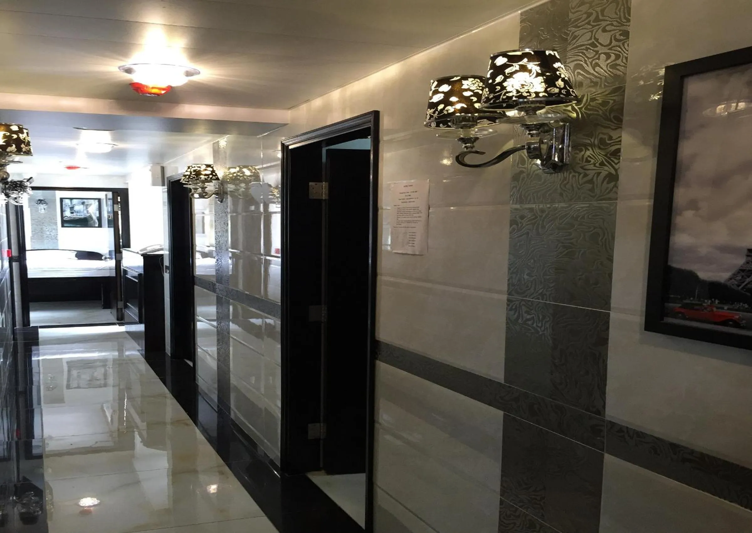 Decorative detail in Hostel Venus