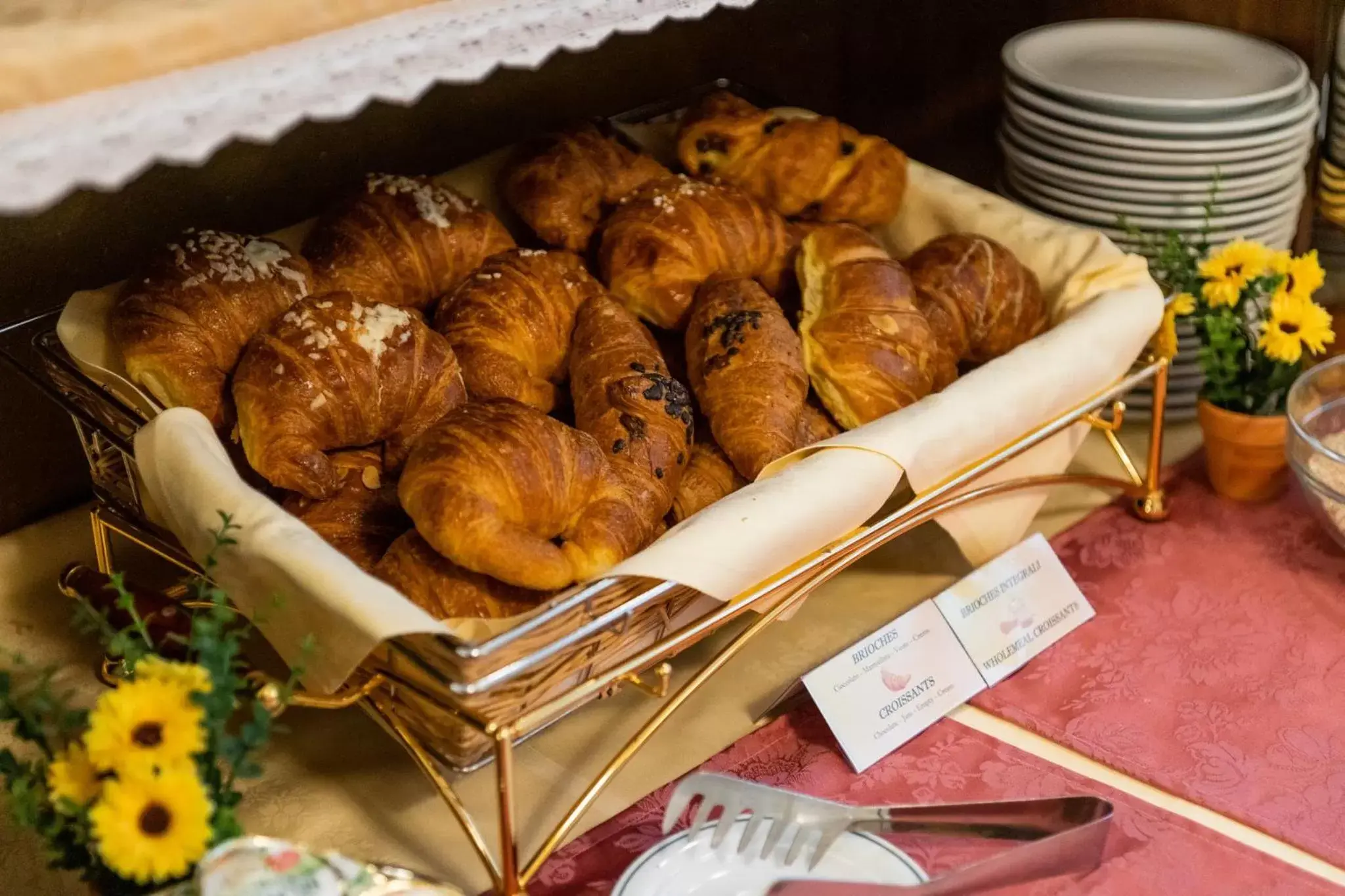 Italian breakfast, Food in Hotel Alga