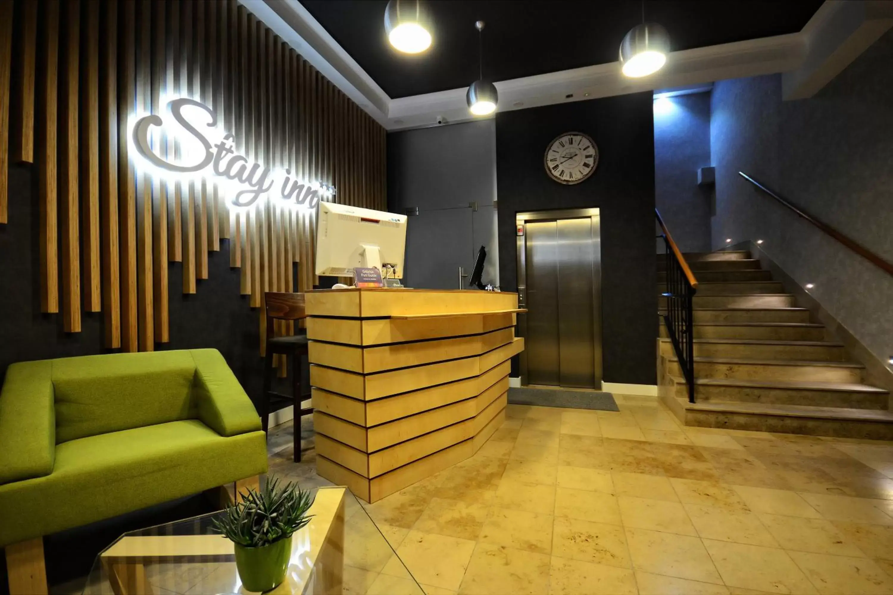 Lobby or reception in Stay inn Hotel Gdańsk Lobby or reception in Stay inn Hotel Gdańsk