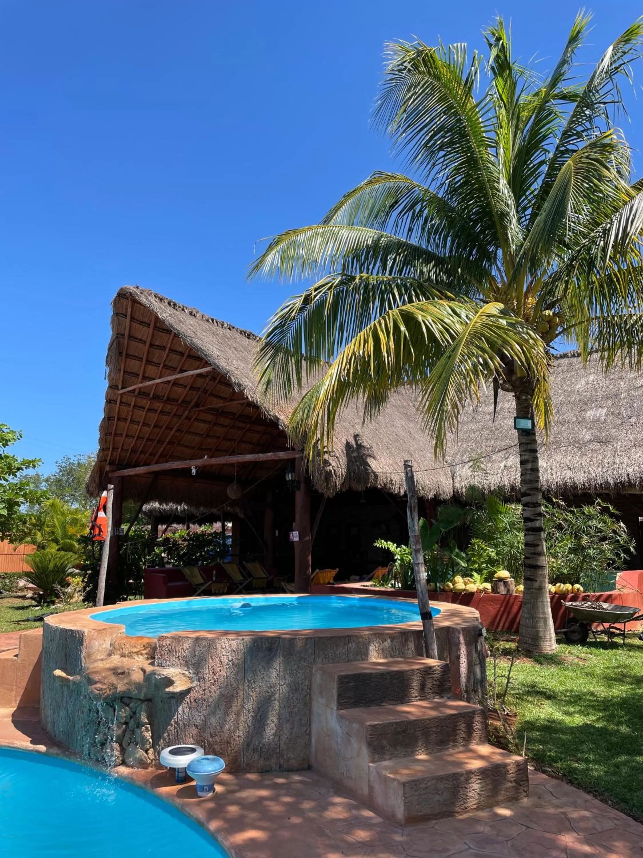 Swimming pool in Mangrove King Fishing Lodge