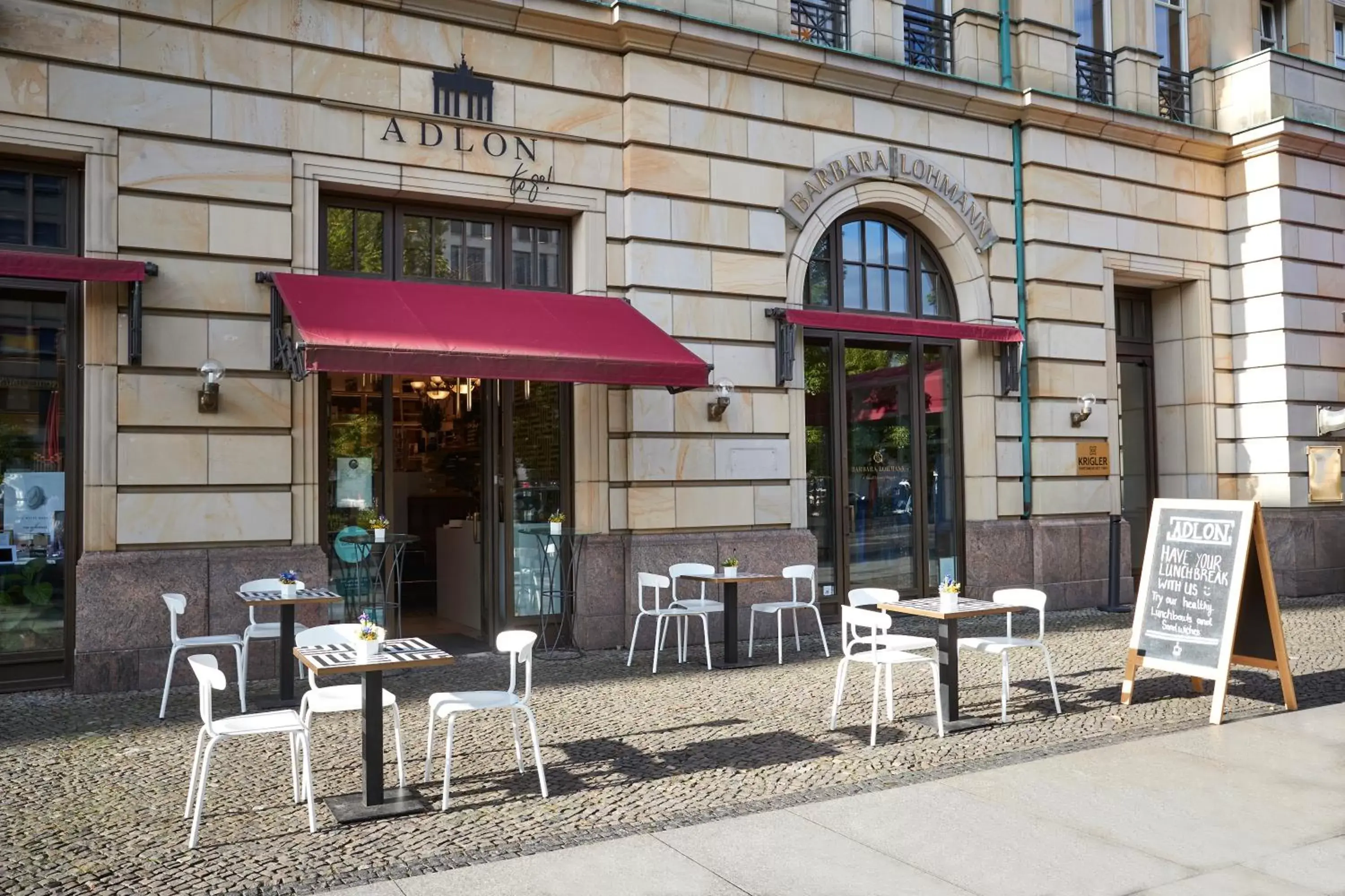 Restaurant/places to eat in Hotel Adlon Kempinski Berlin