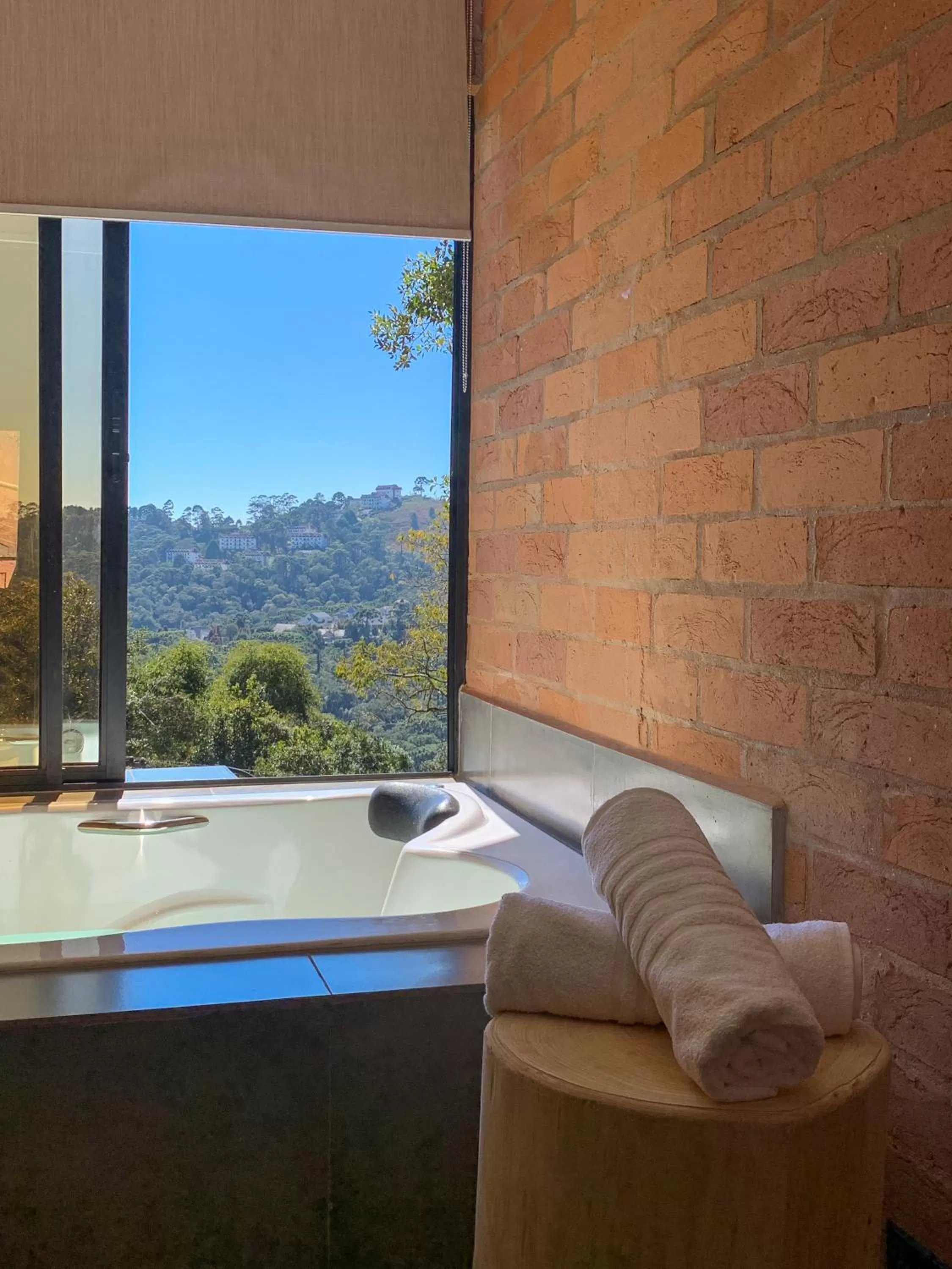 Seating area in DOM Hotel