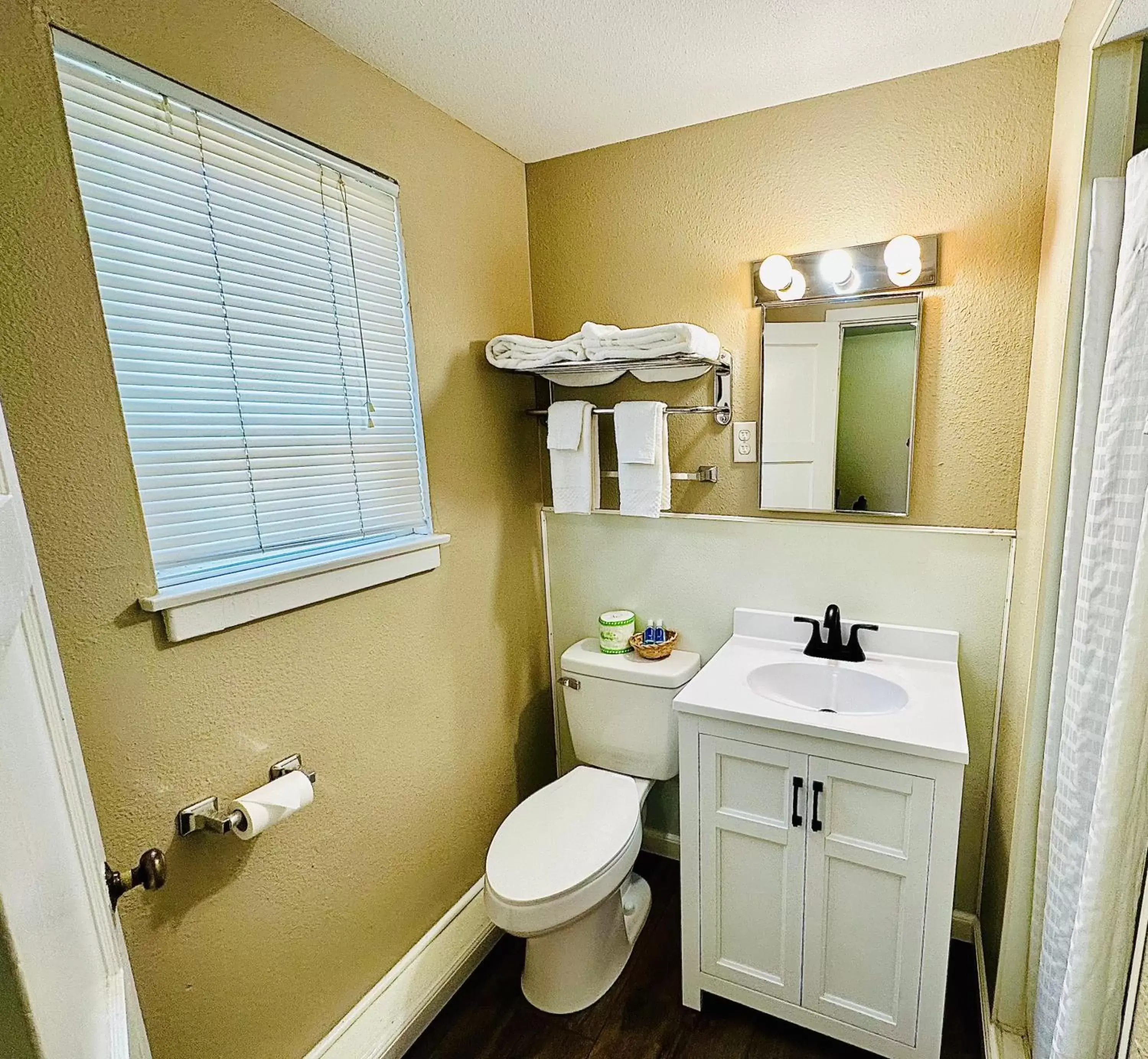 Shower, Bathroom in Sage N Sand Motel