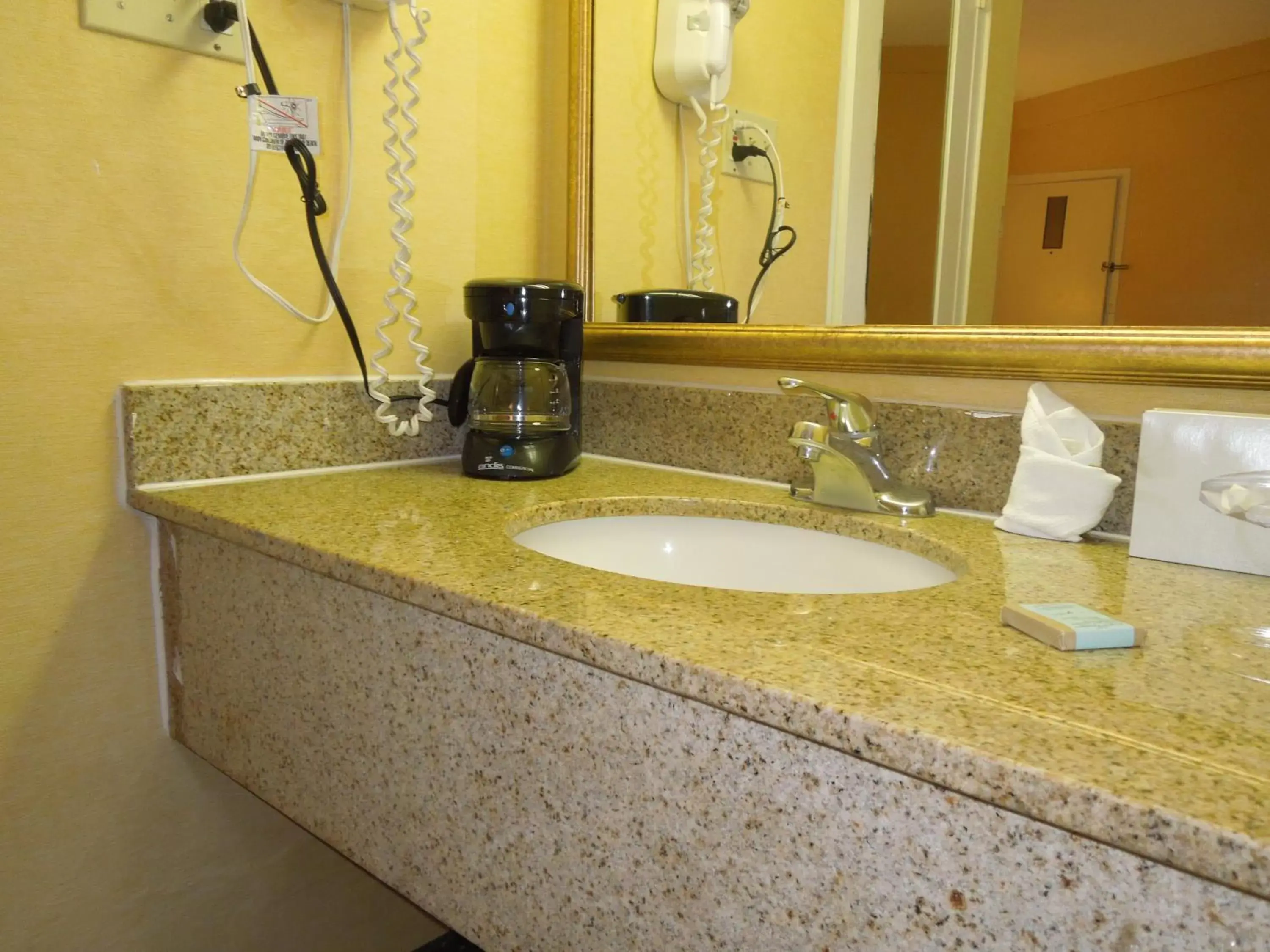 Bathroom in Travelodge by Wyndham Silver Spring Bathroom in Travelodge by Wyndham Silver Spring