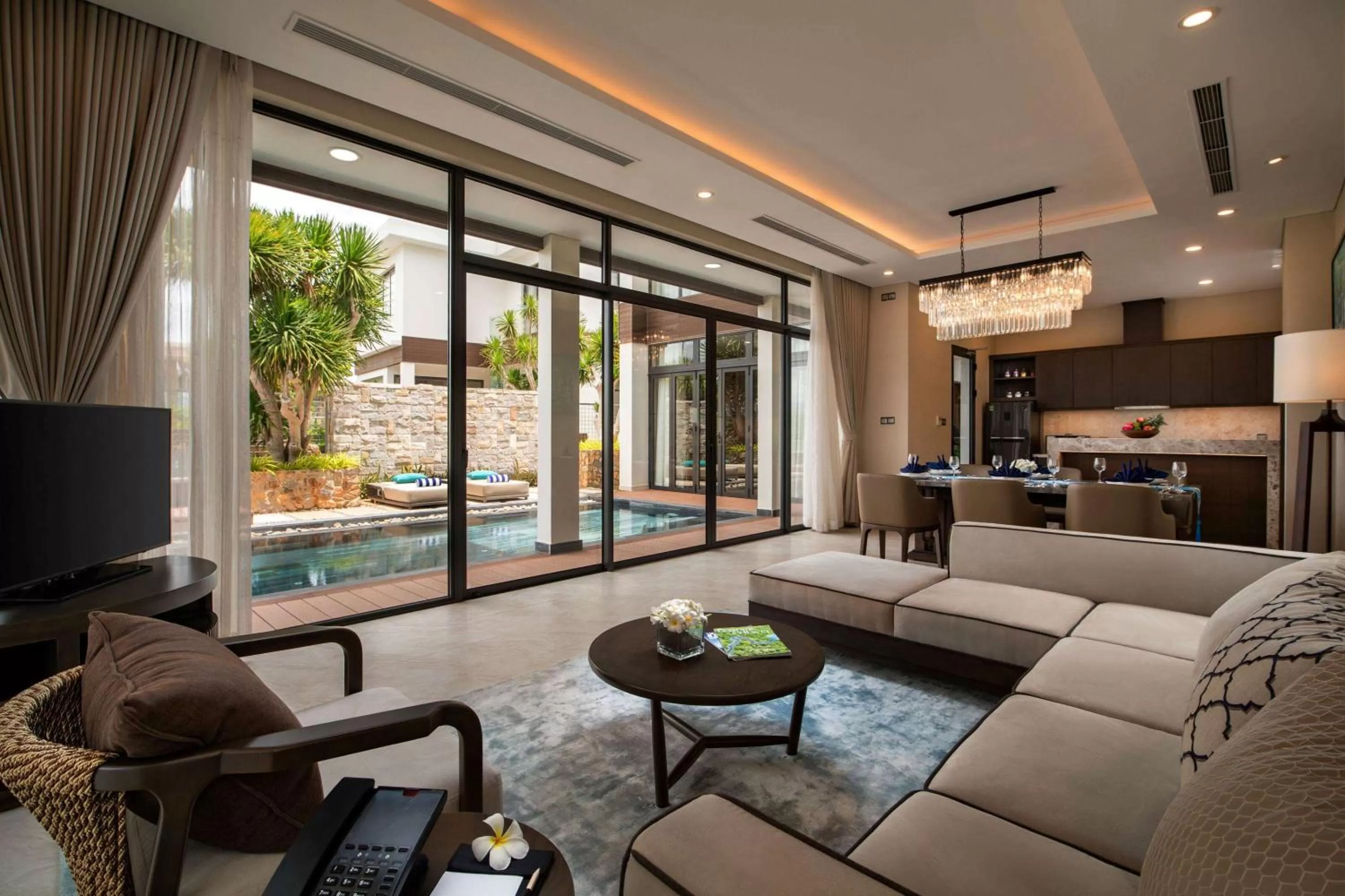 Photo of the whole room in Wyndham Grand KN Paradise Cam Ranh