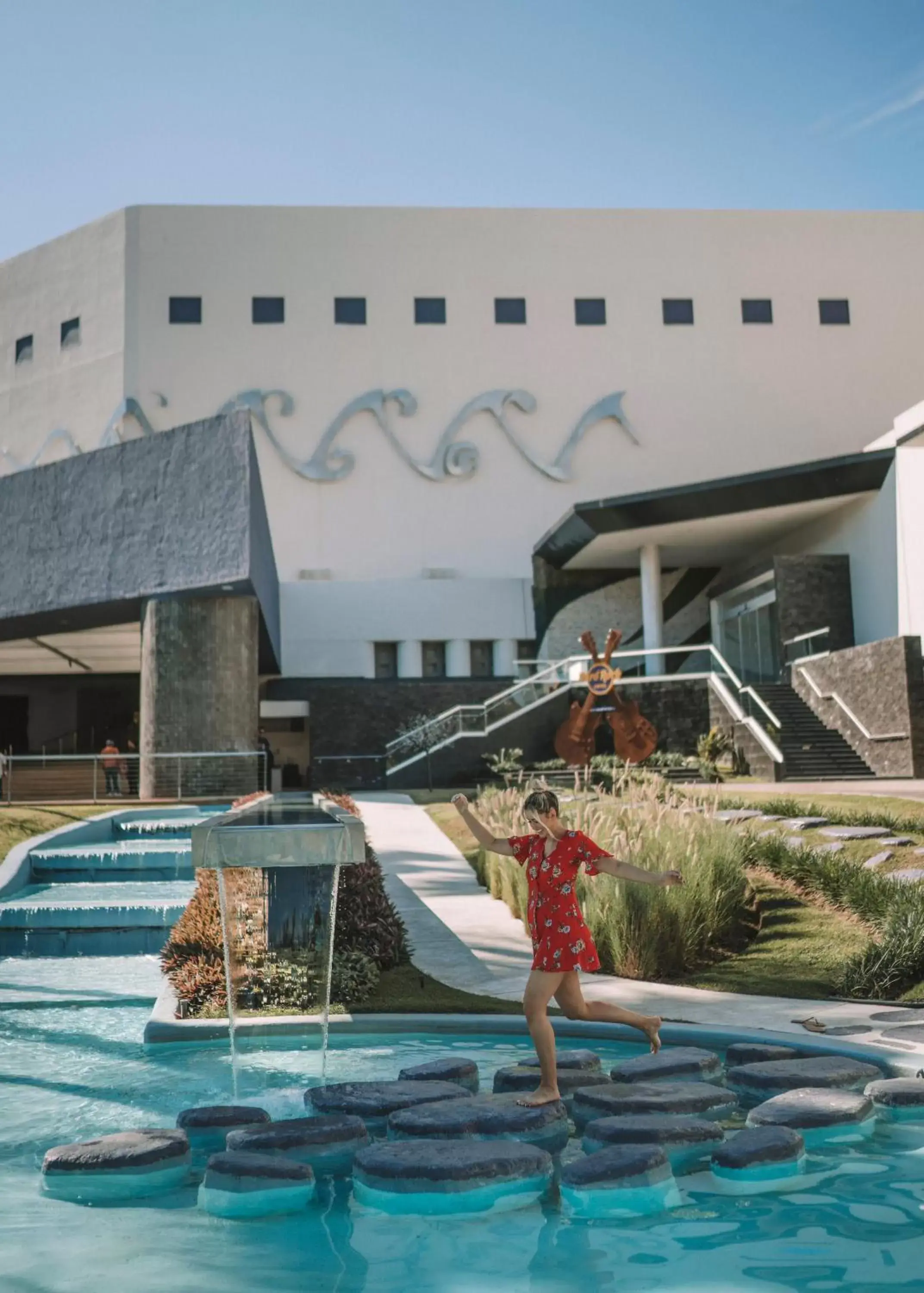 Facade/entrance, Property Building in Hard Rock Hotel Vallarta All Inclusive