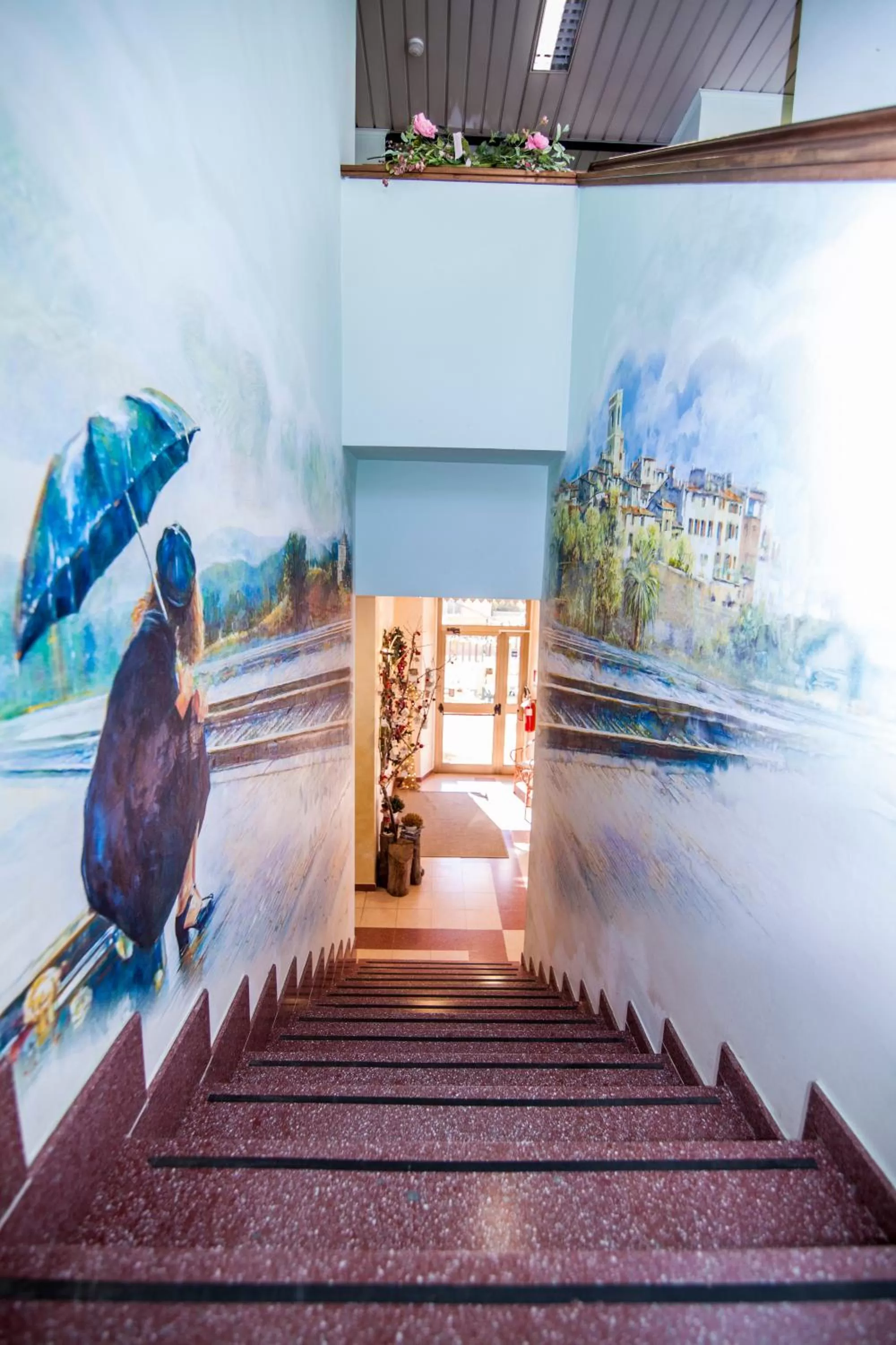 Decorative detail in Hotel Porta Rivera