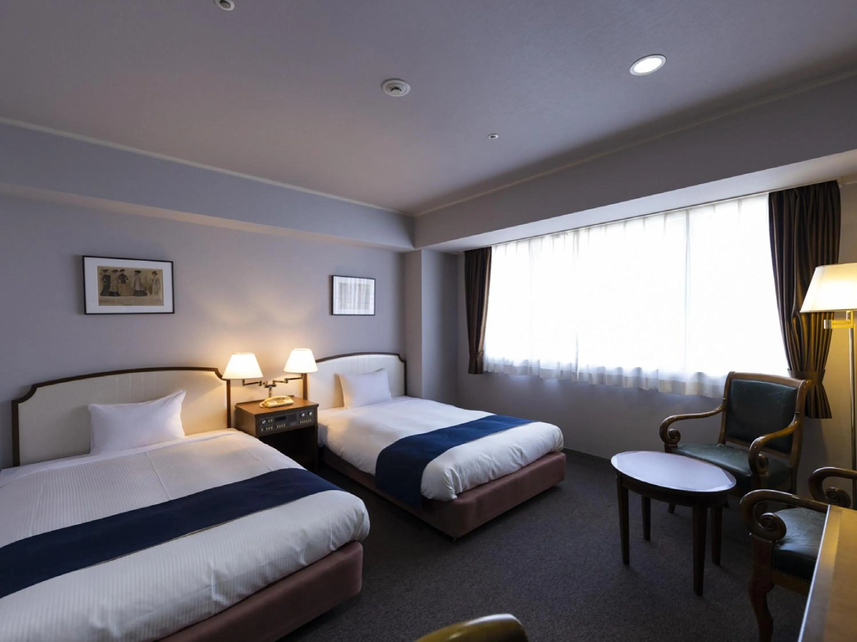 Photo of the whole room, Bed in Ariston Hotel Kobe