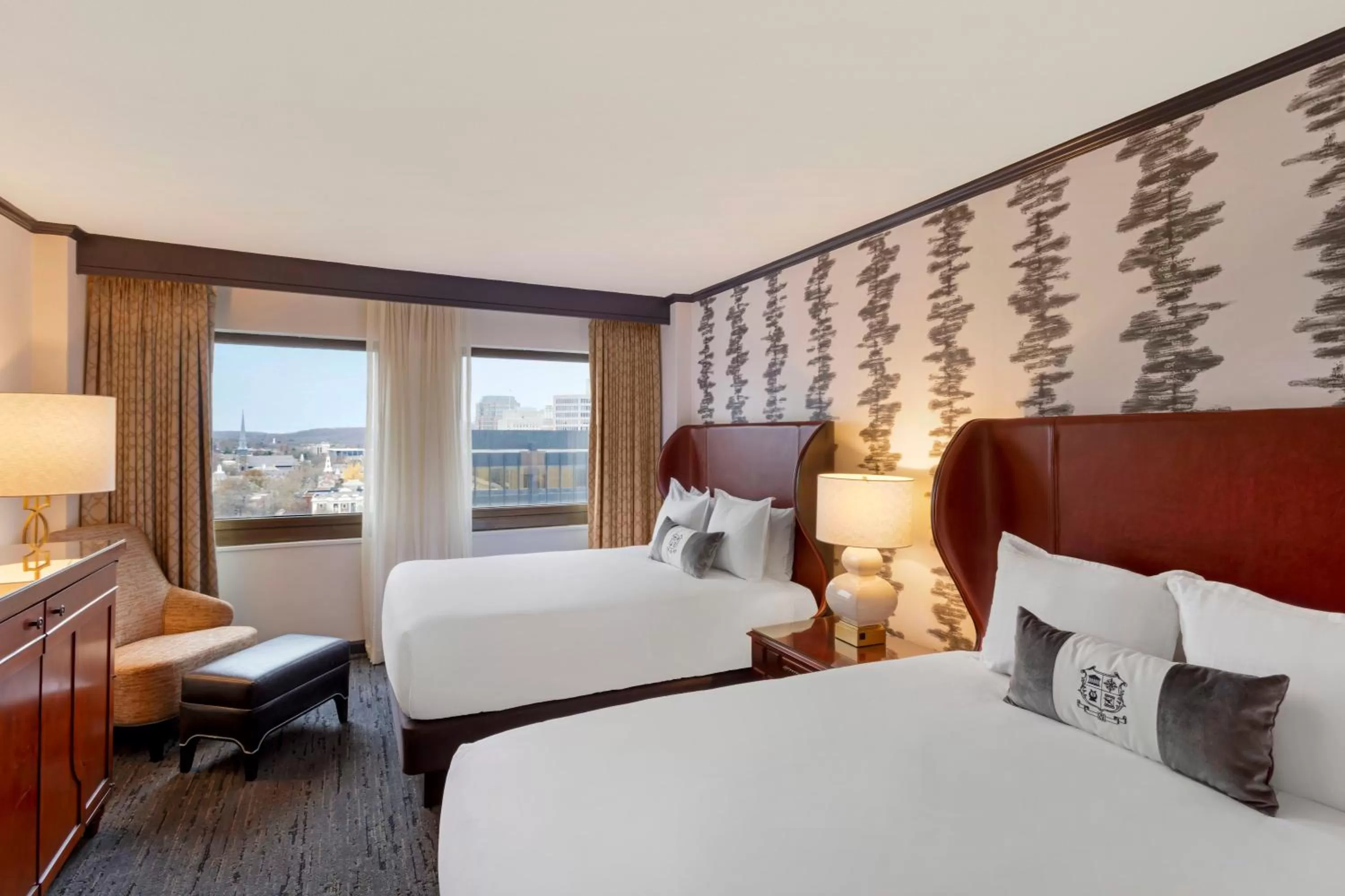 Yale View Room 2 Queen Beds in Omni New Haven Hotel at Yale