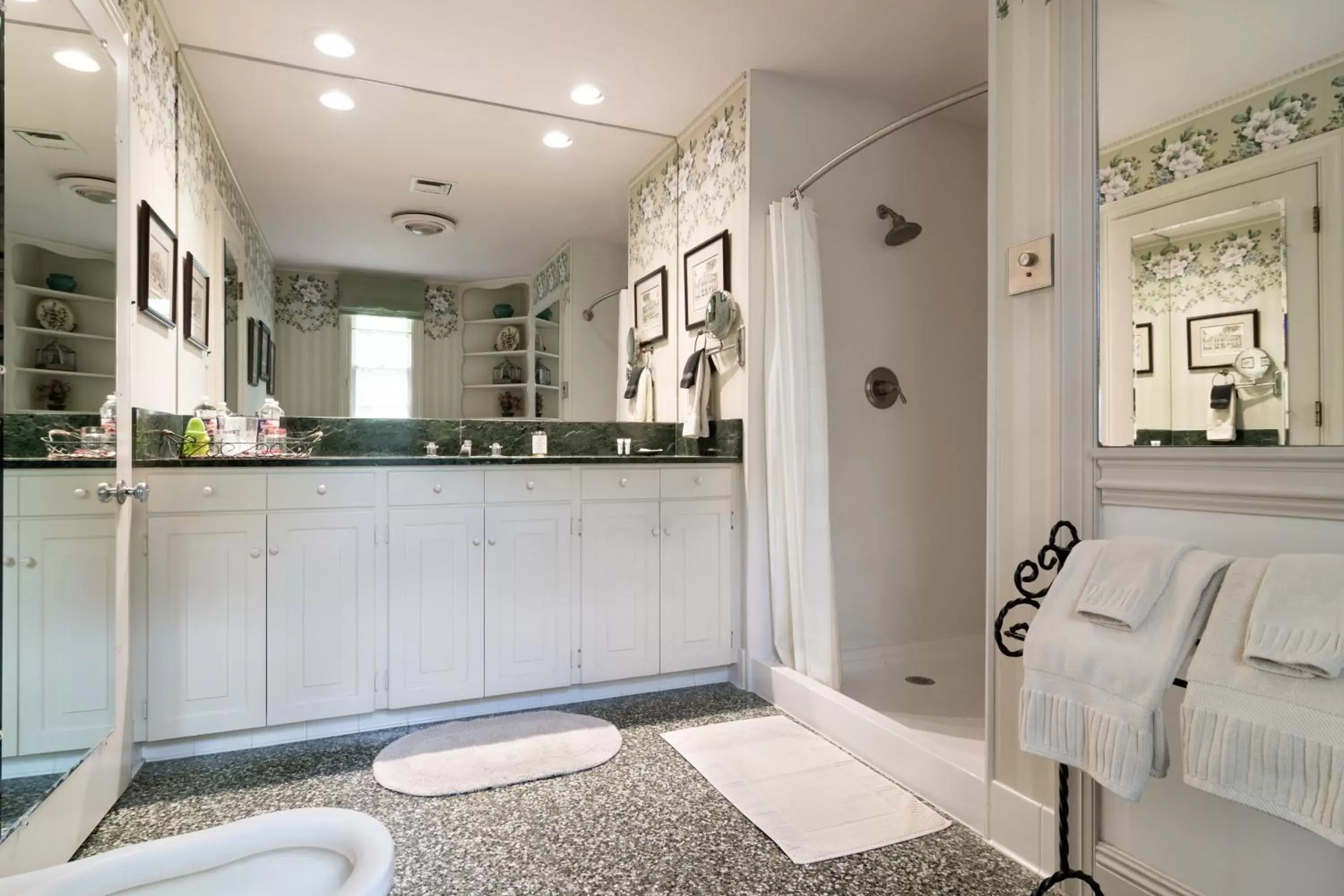 Bathroom, Kitchen/Kitchenette in The Stockade Bed and Breakfast