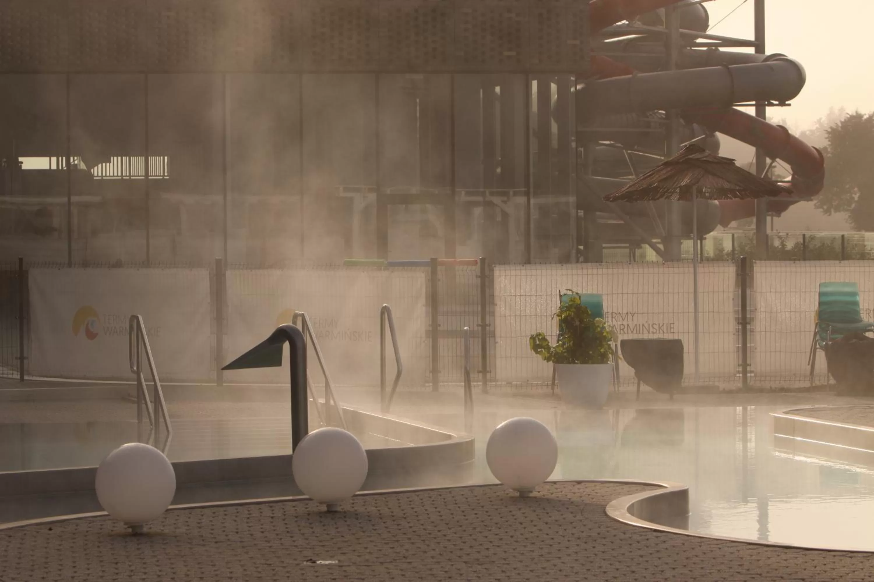 Pool view in Termy Warmińskie