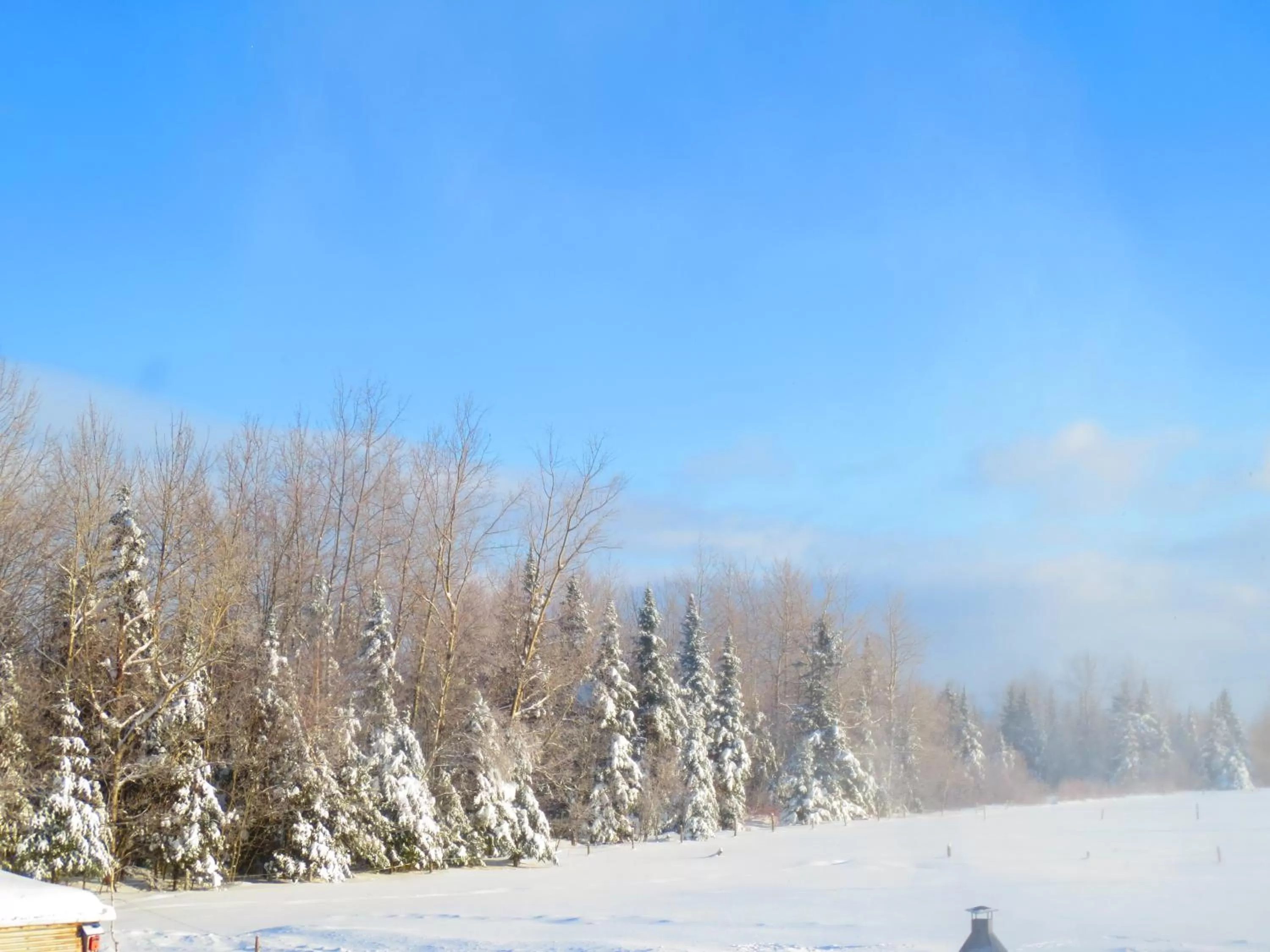 Winter in Le Gîte Ambrelane