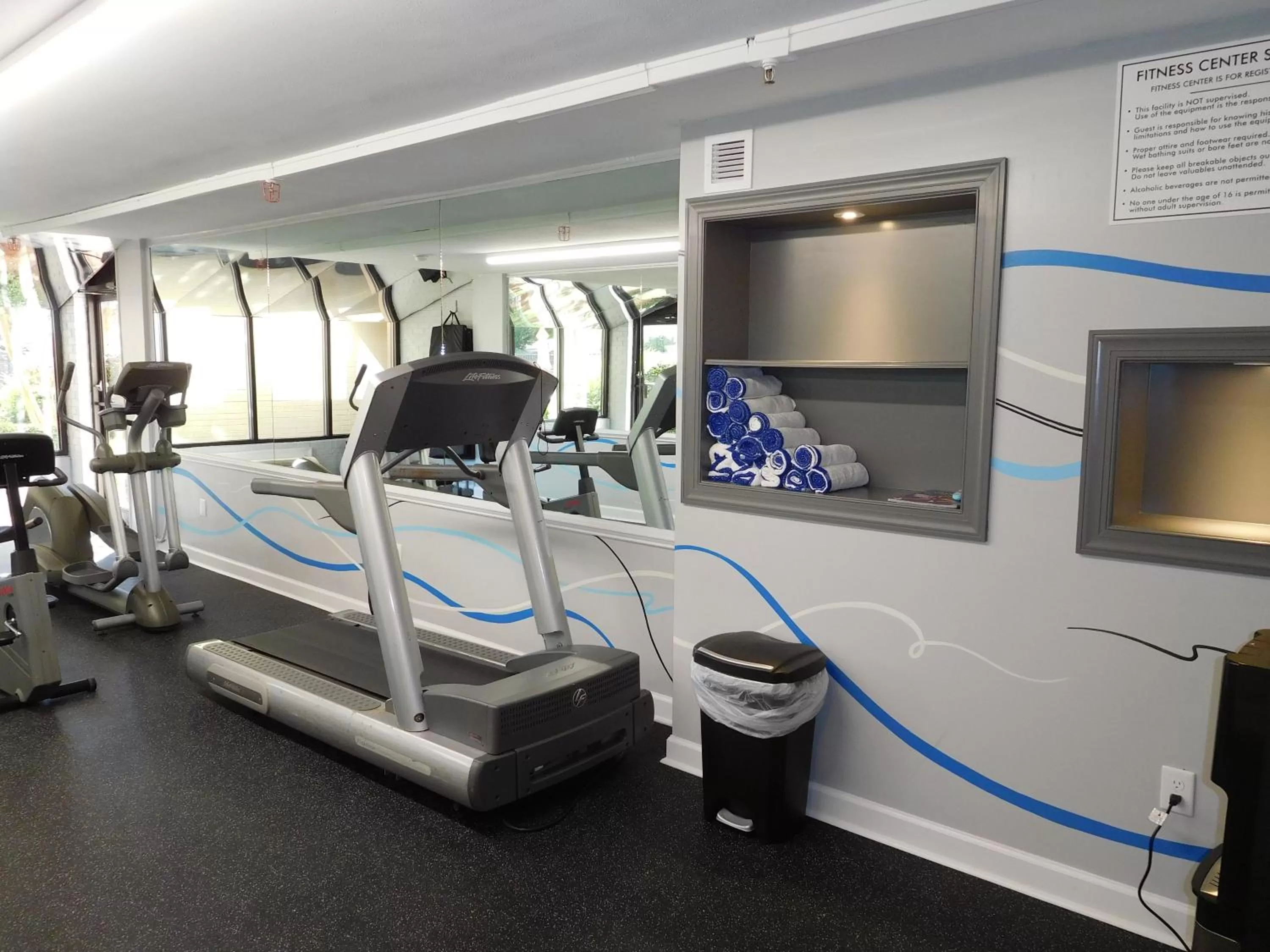 Fitness centre/facilities in Wyndham Garden Greensboro