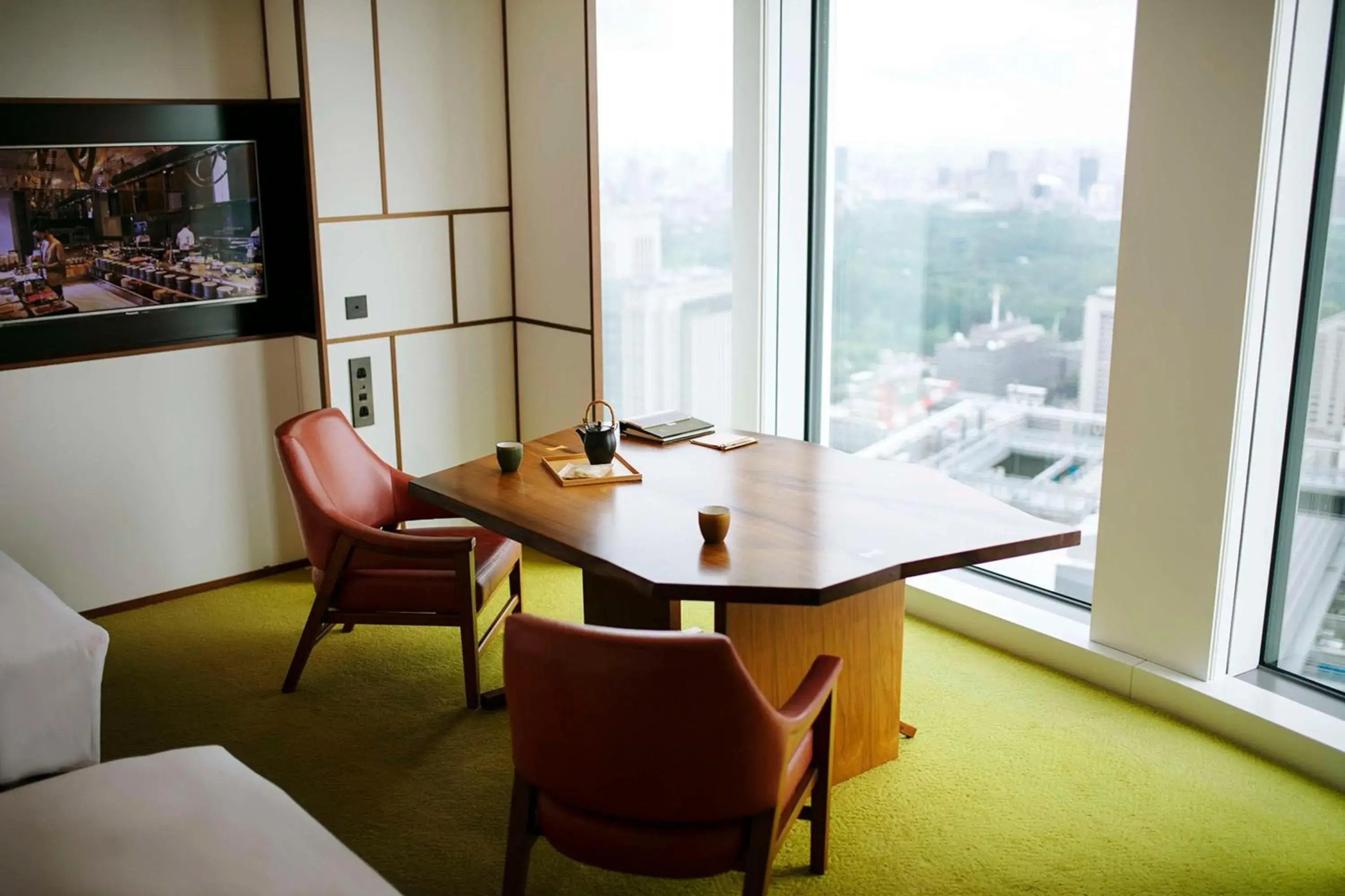 Bedroom, Dining Area in Andaz Tokyo - A Concept by Hyatt