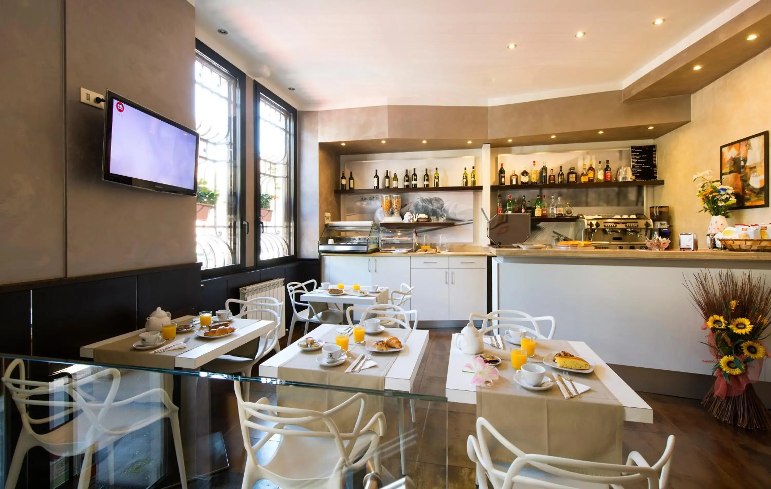 Lounge or bar, Restaurant/Places to Eat in Hotel Delizia