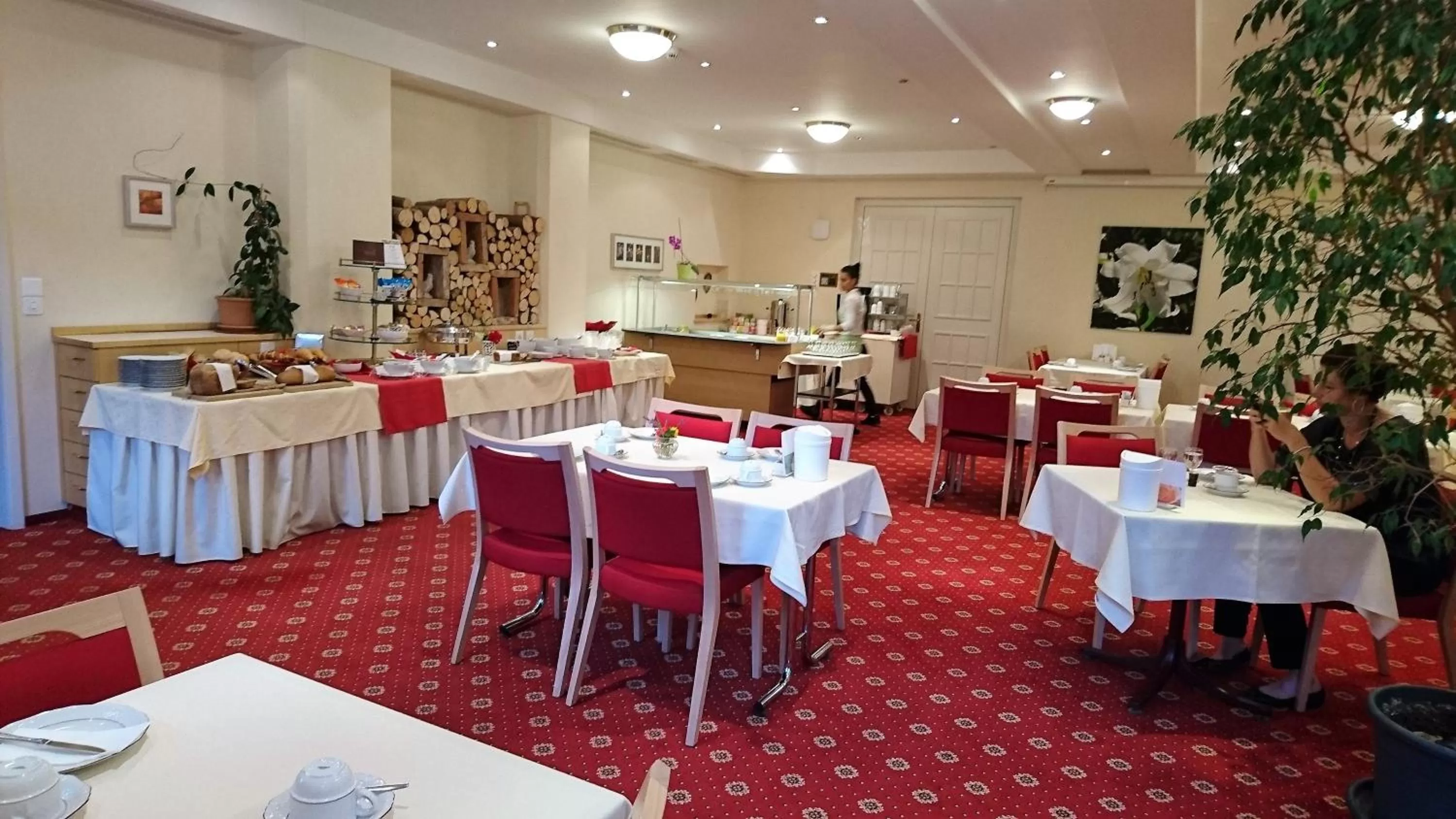 Buffet breakfast in Hotel Promenade