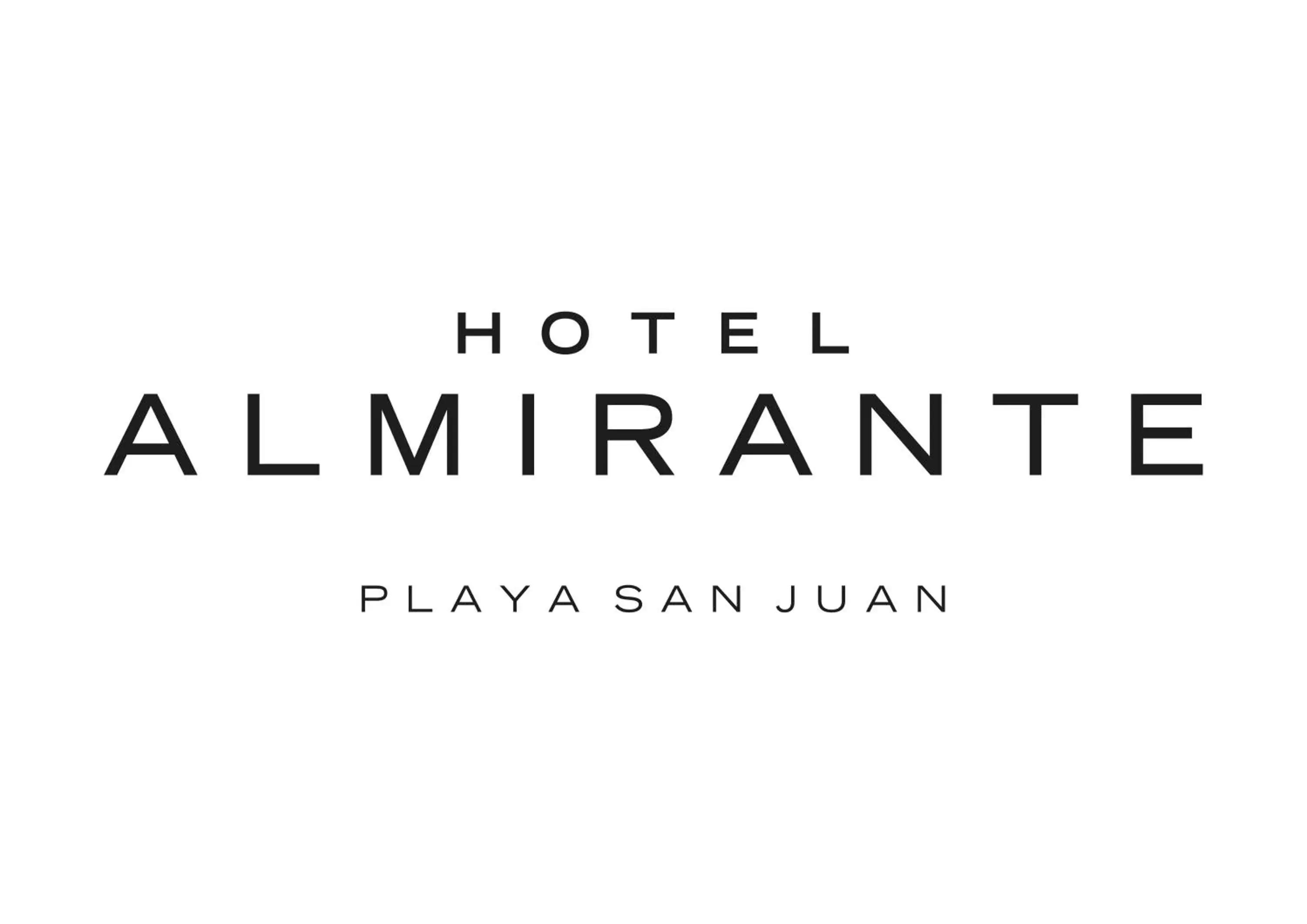 Property logo or sign in Hotel Almirante
