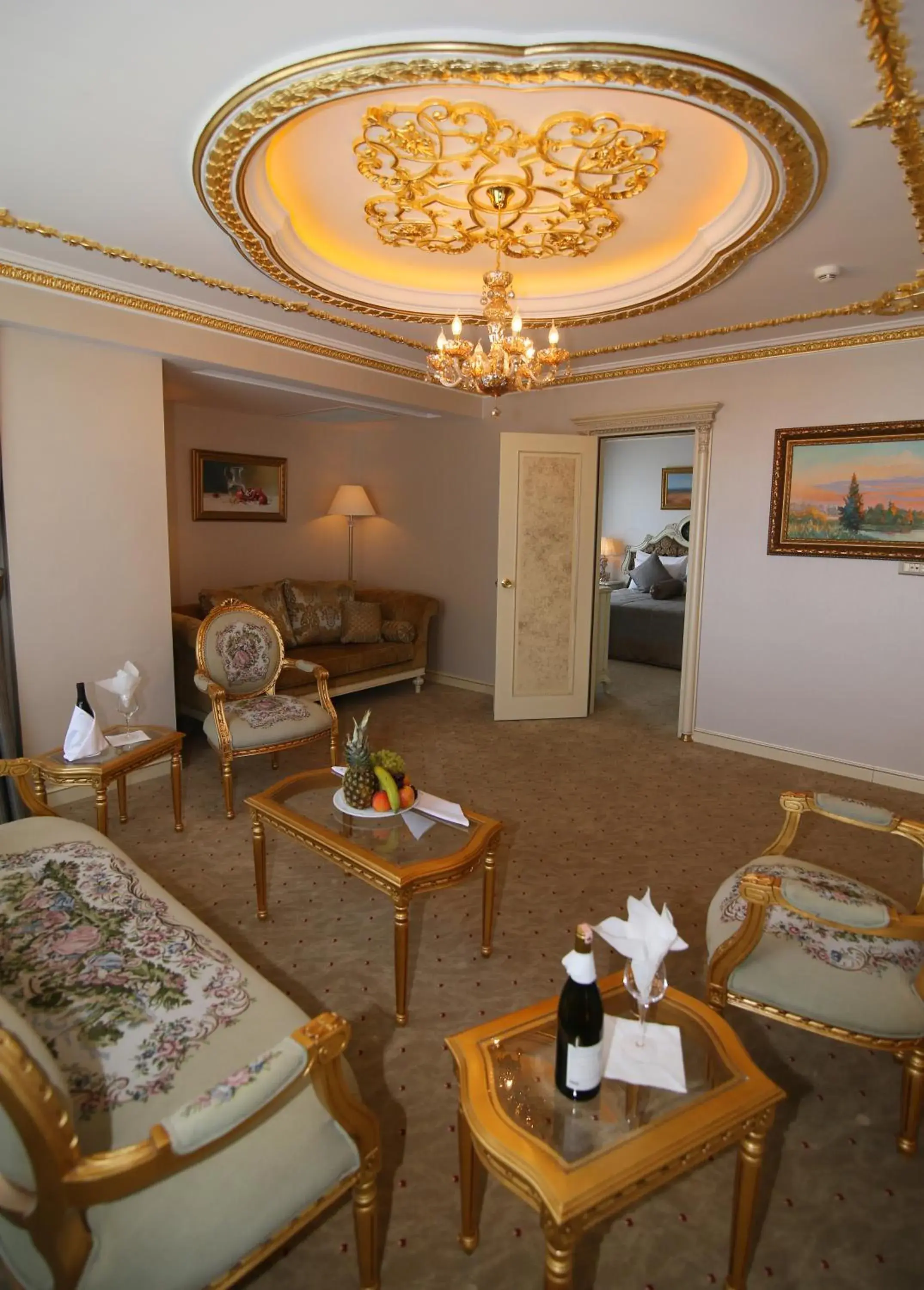 Photo of the whole room, Seating Area in Demir Hotel