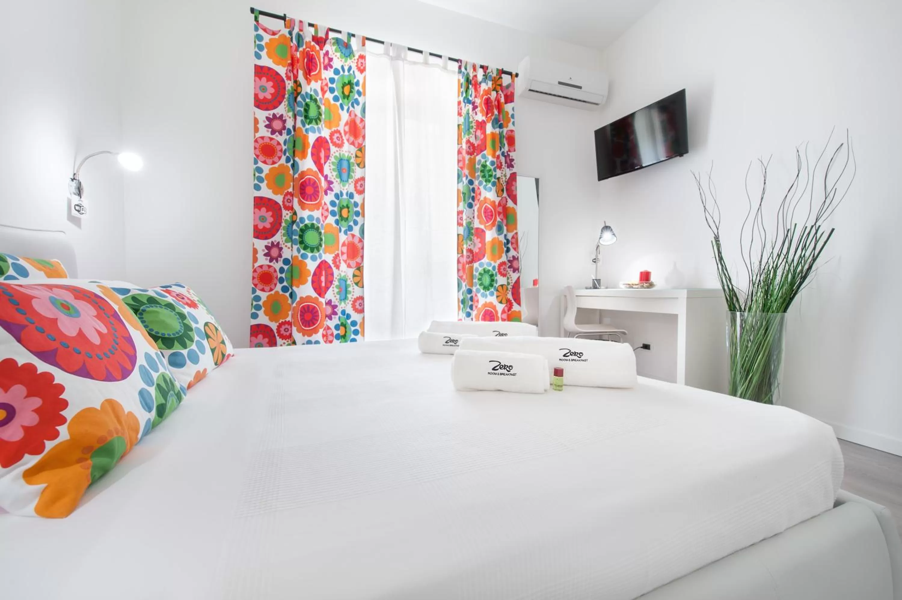 Bedroom, Bed in Room & Breakfast Zero