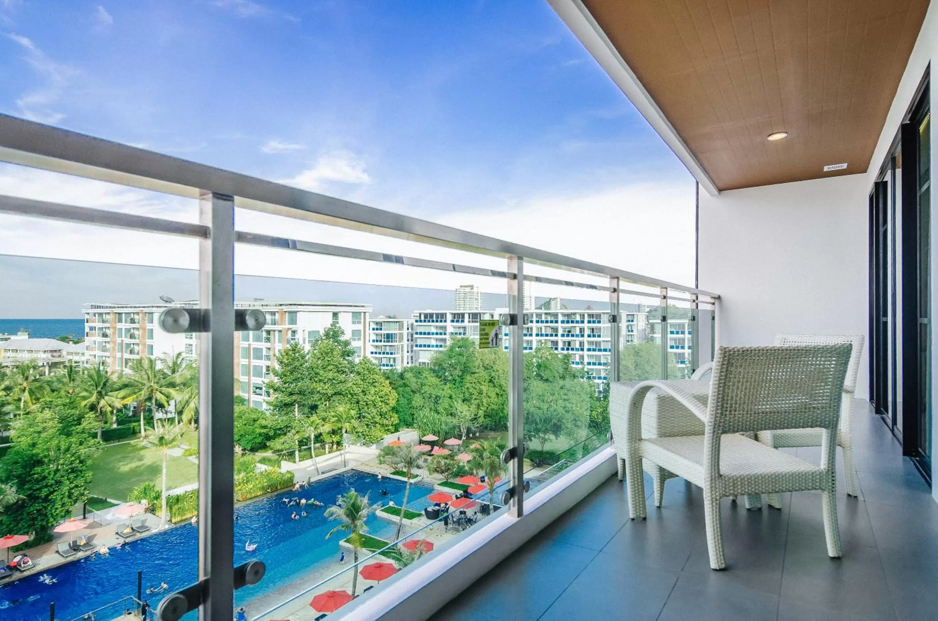 Pool view in Amari Hua Hin