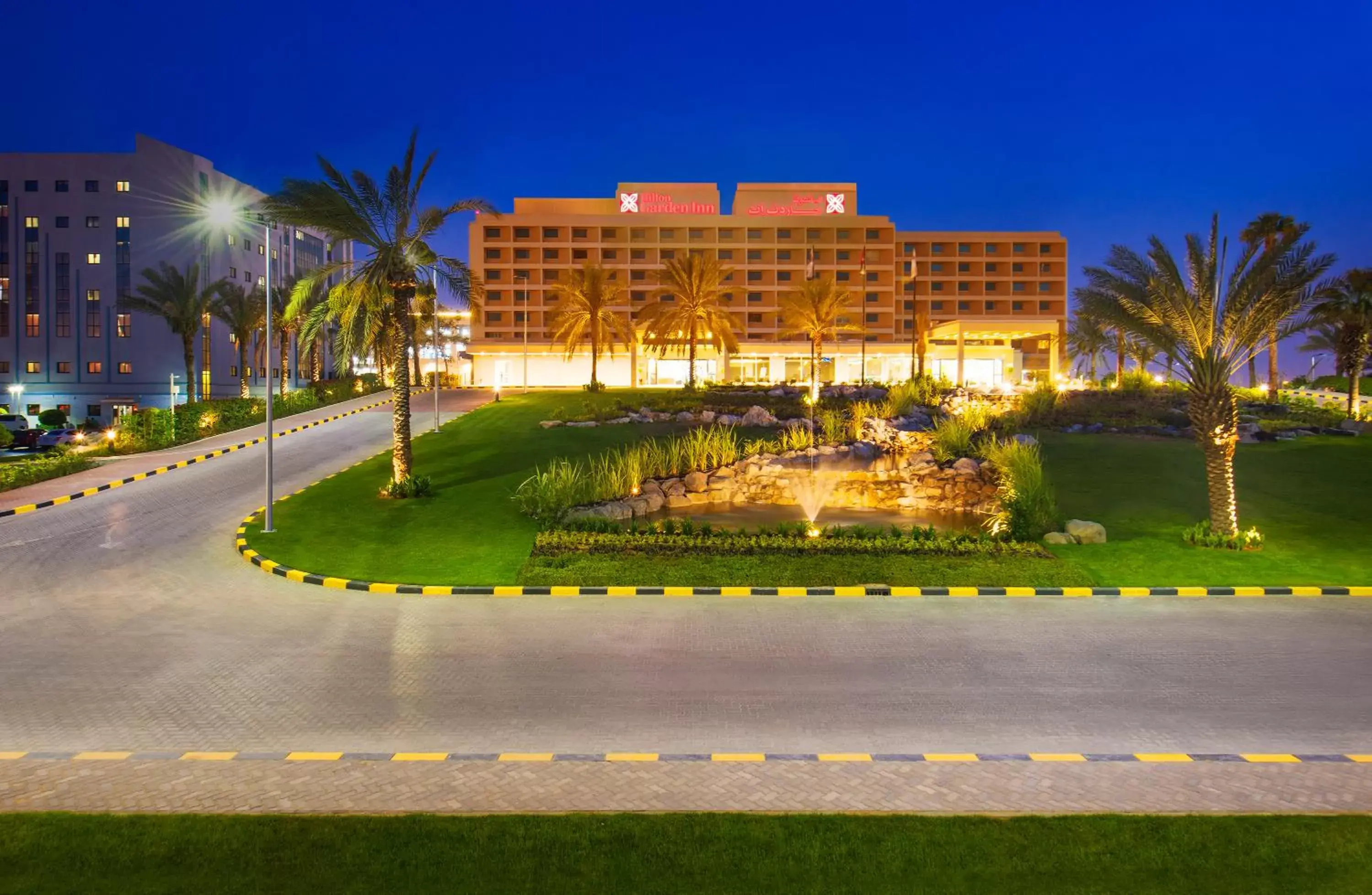 Garden, Property Building in Hilton Garden Inn Ras Al Khaimah