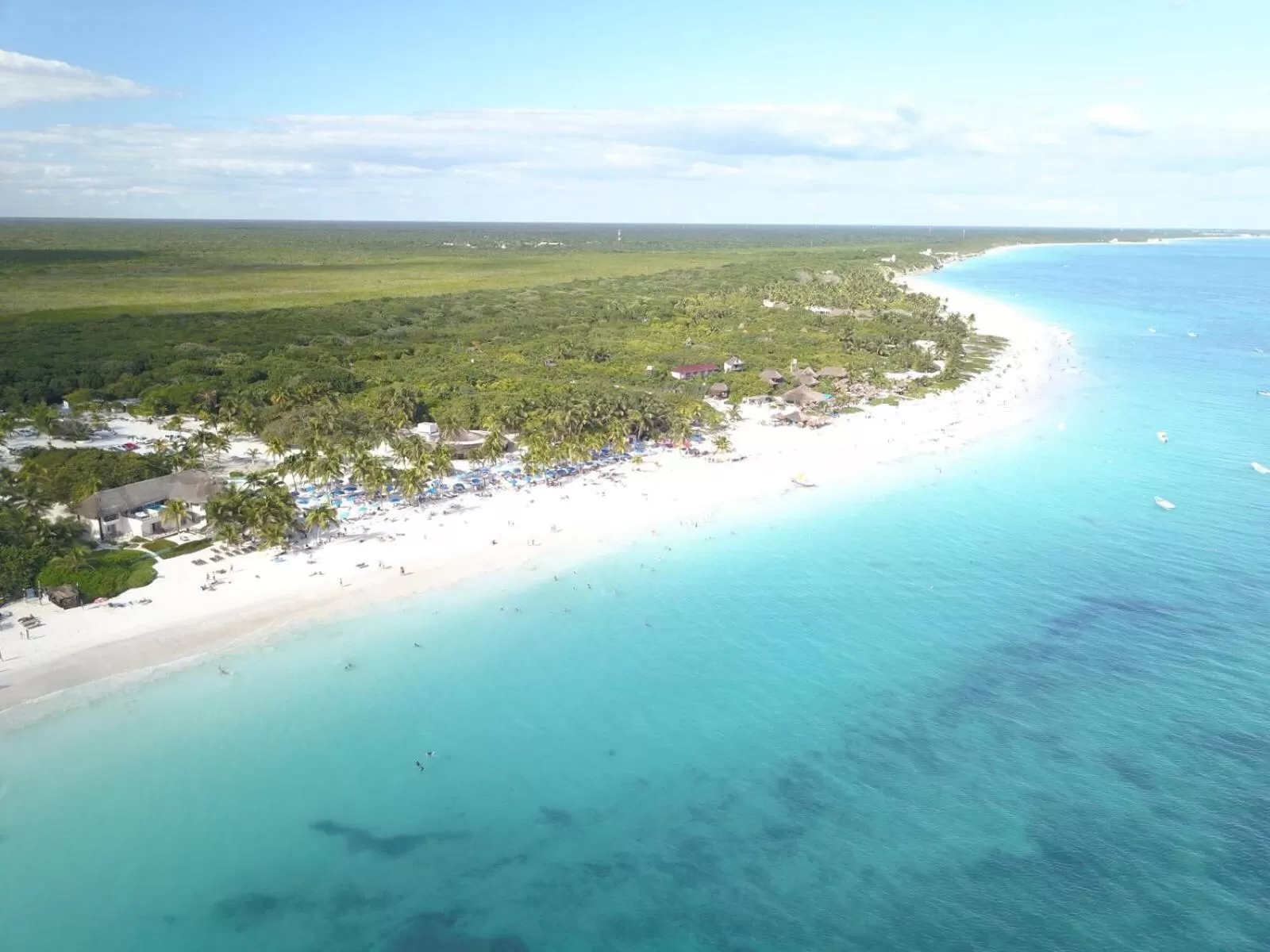 Sea view in El Paraiso Hotel Tulum