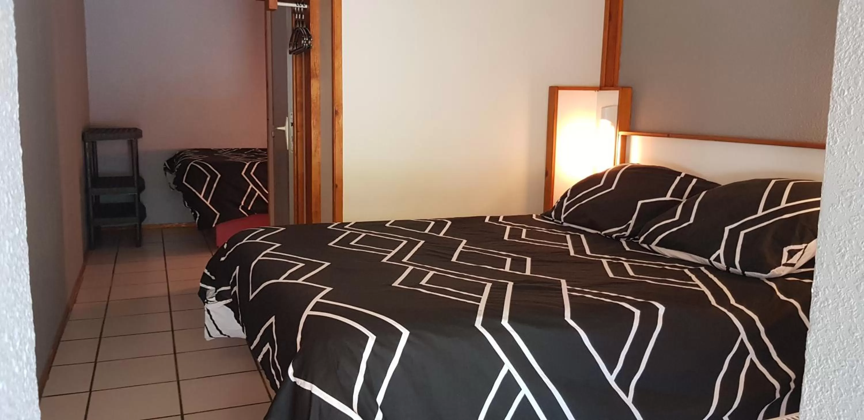 Bedroom, Bed in Hôtel Eco Logis Espace Bellevue