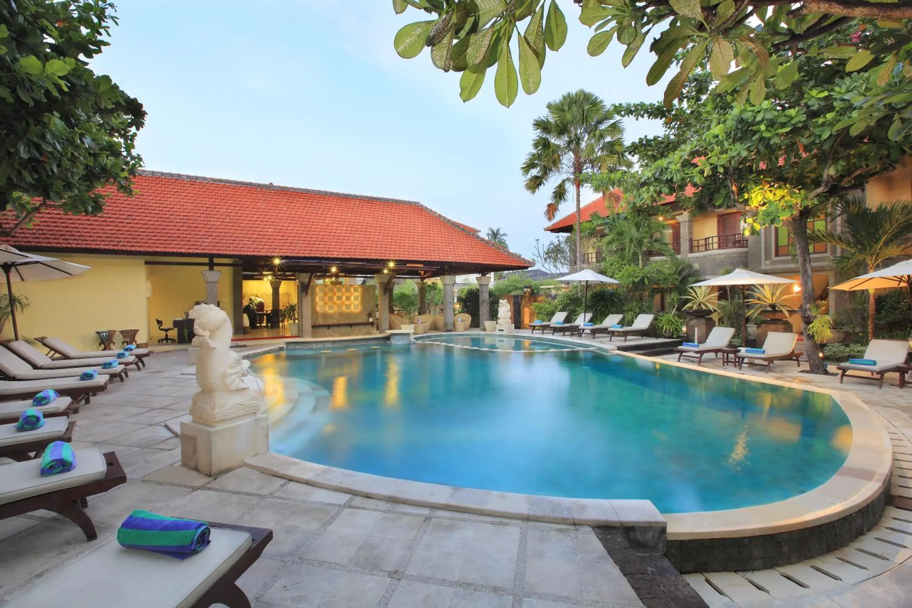 Swimming Pool in Adhi Jaya Hotel