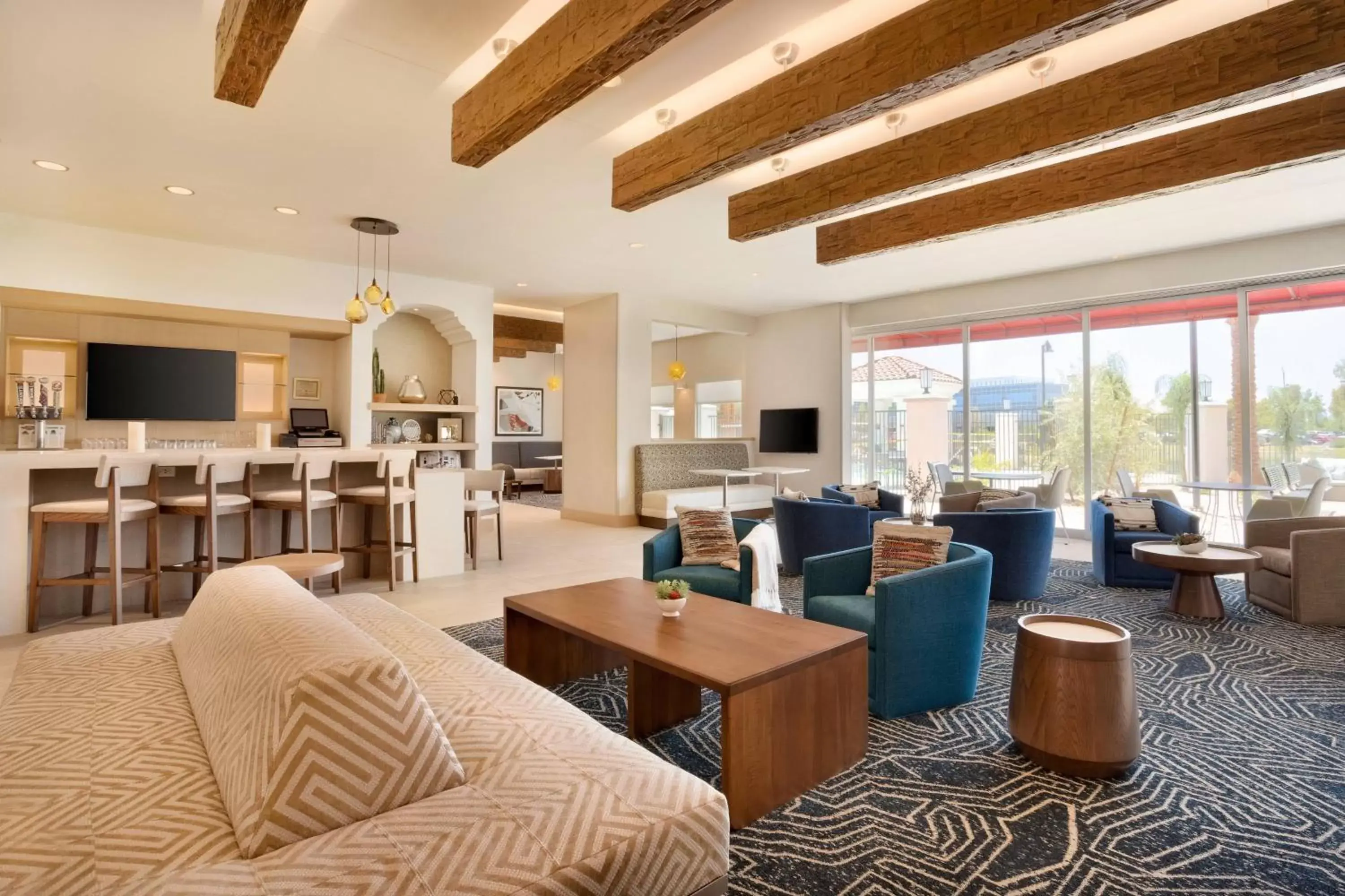 Lobby or reception, Seating Area in Residence Inn by Marriott Phoenix Chandler/South