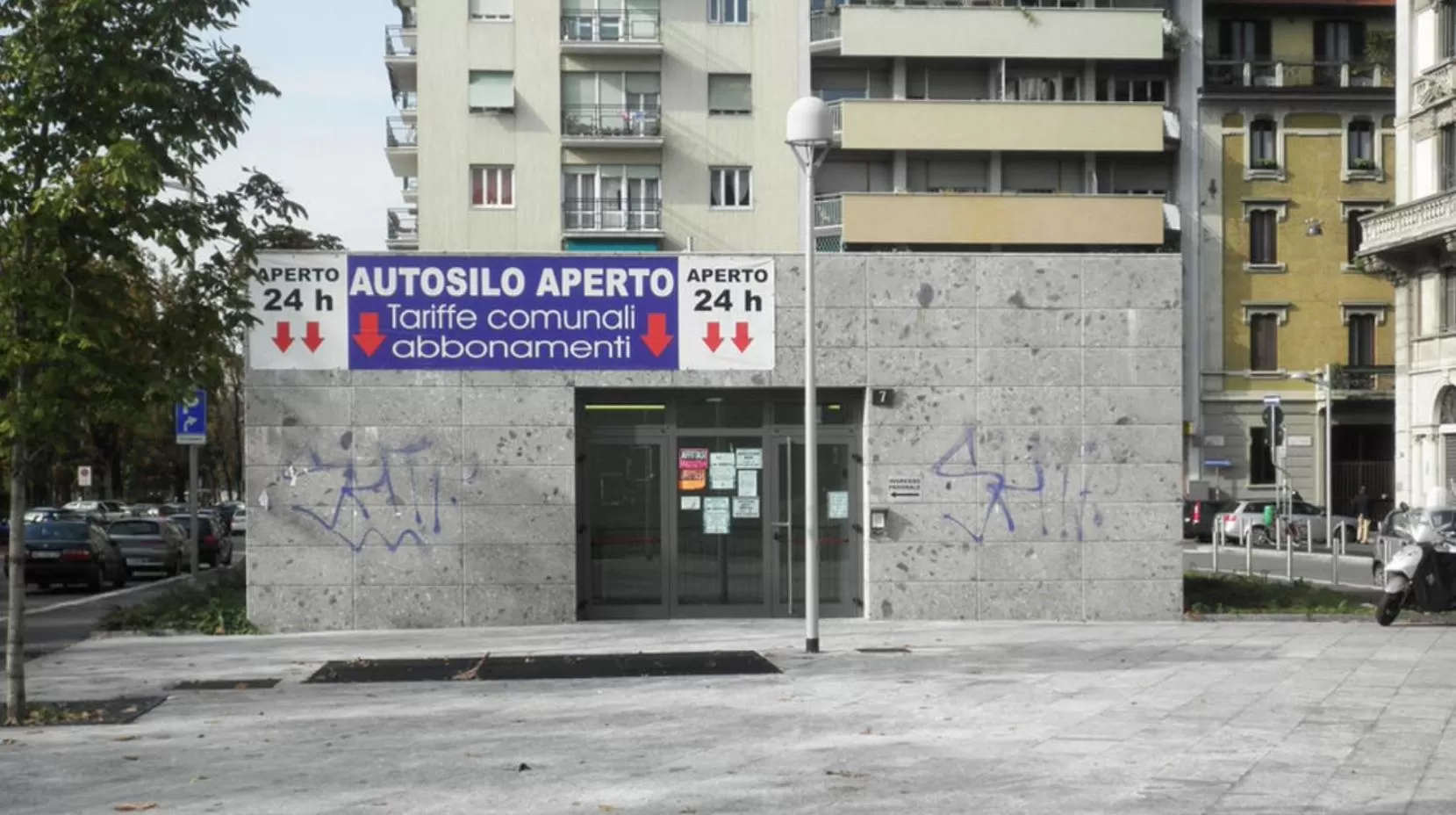 Parking in Hotel MM Dateo