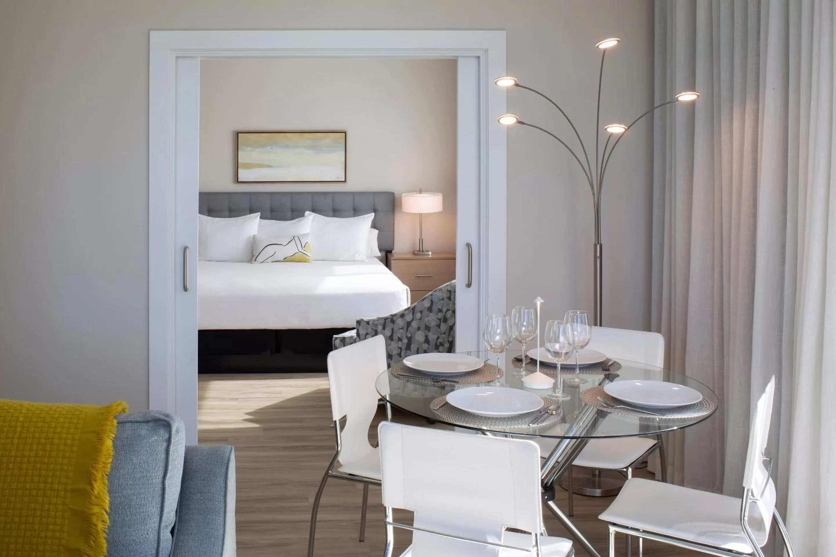 Bed in Art House Hotel