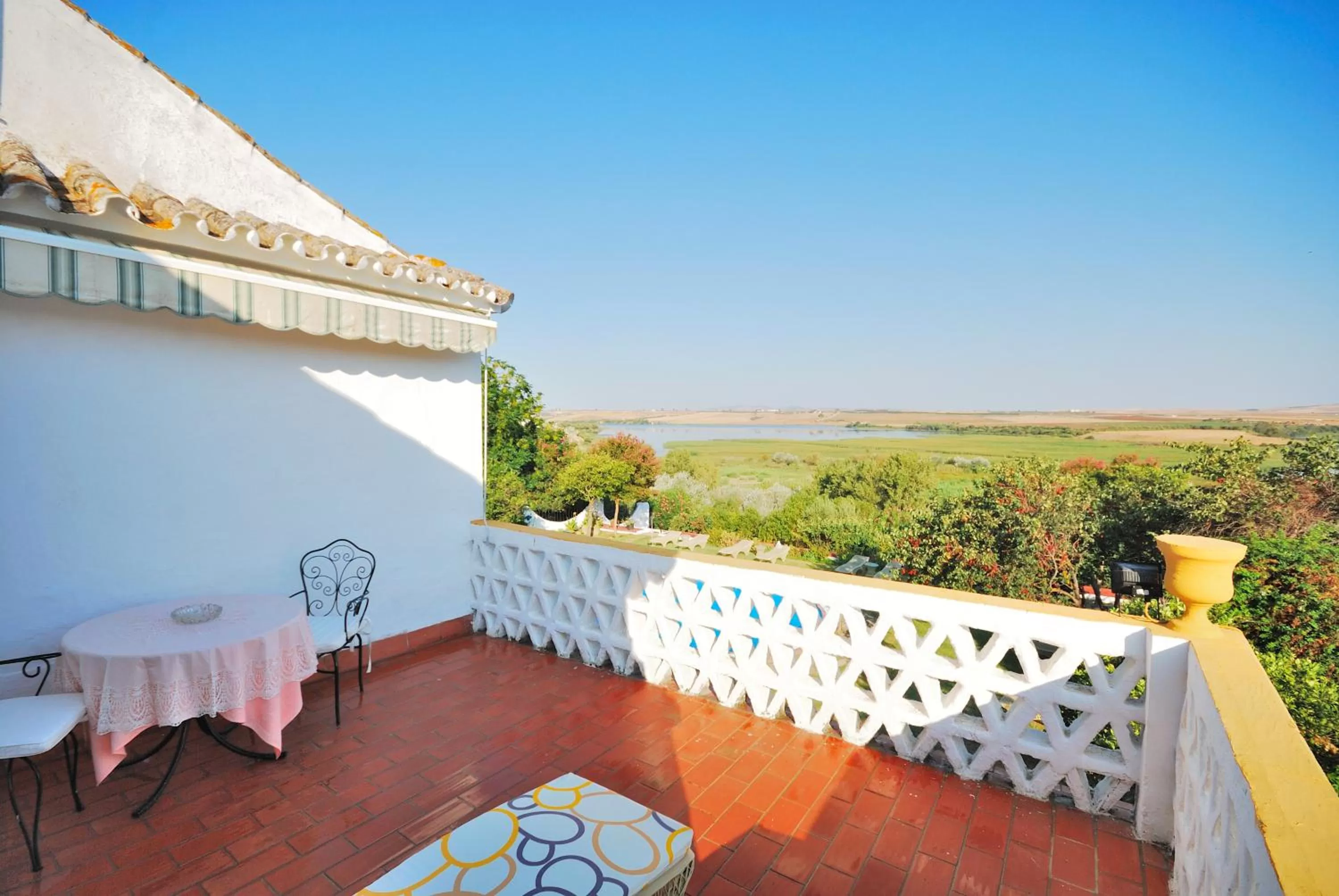 Balcony/Terrace in Hacienda El Santiscal Adults Only