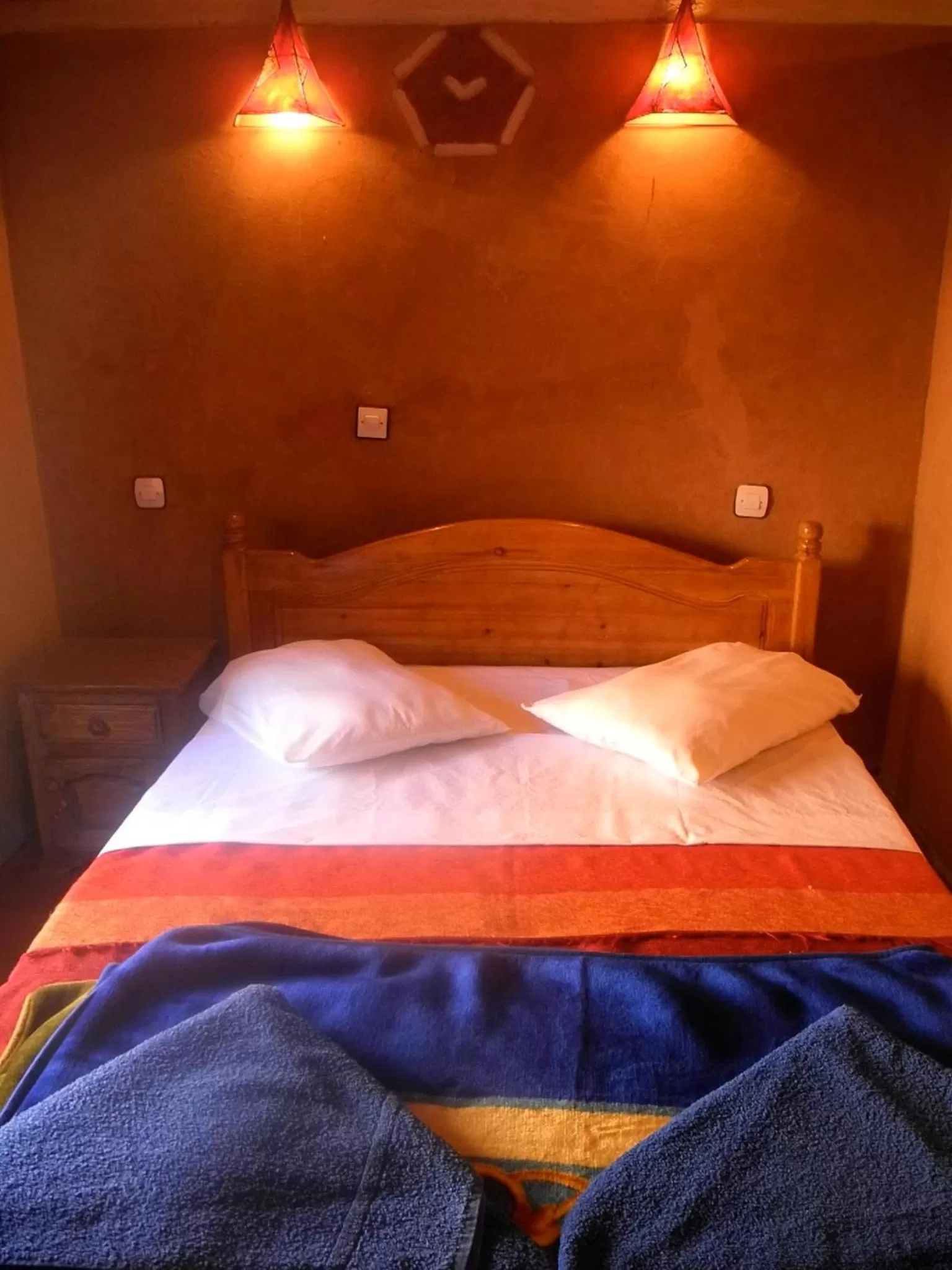 Bed in Maison d'Hôte Valentine